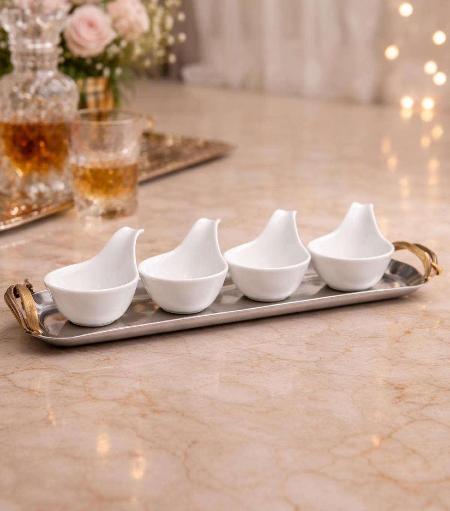 Sasa Tray with Sauce dip S/5