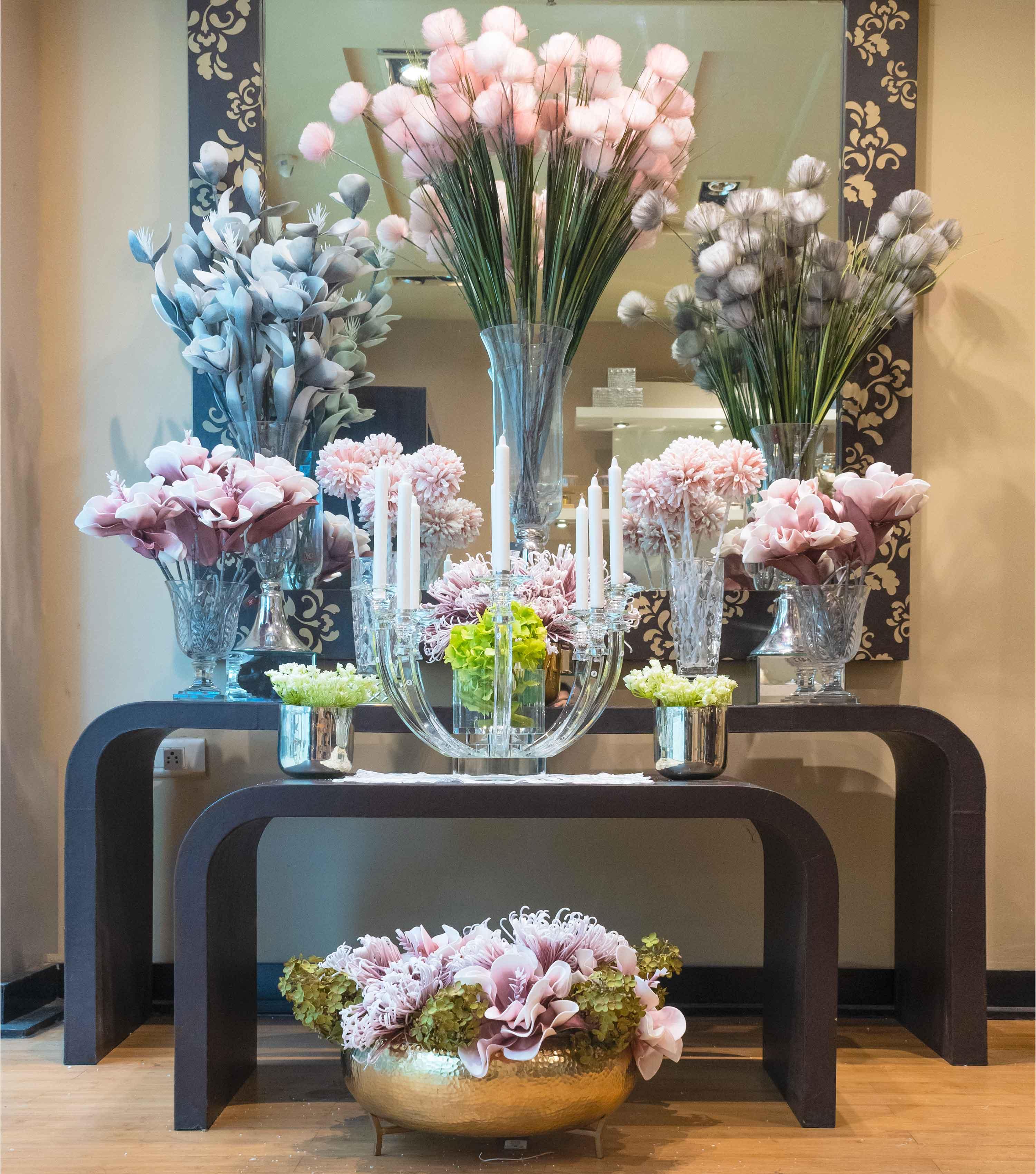 Pompom Grey flower - Elvy Lifestyle
