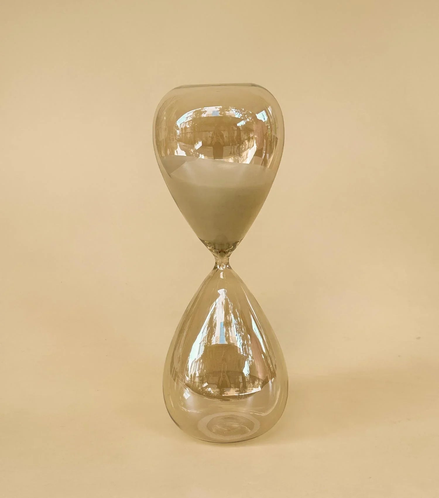 Amber Lustre Hour glass