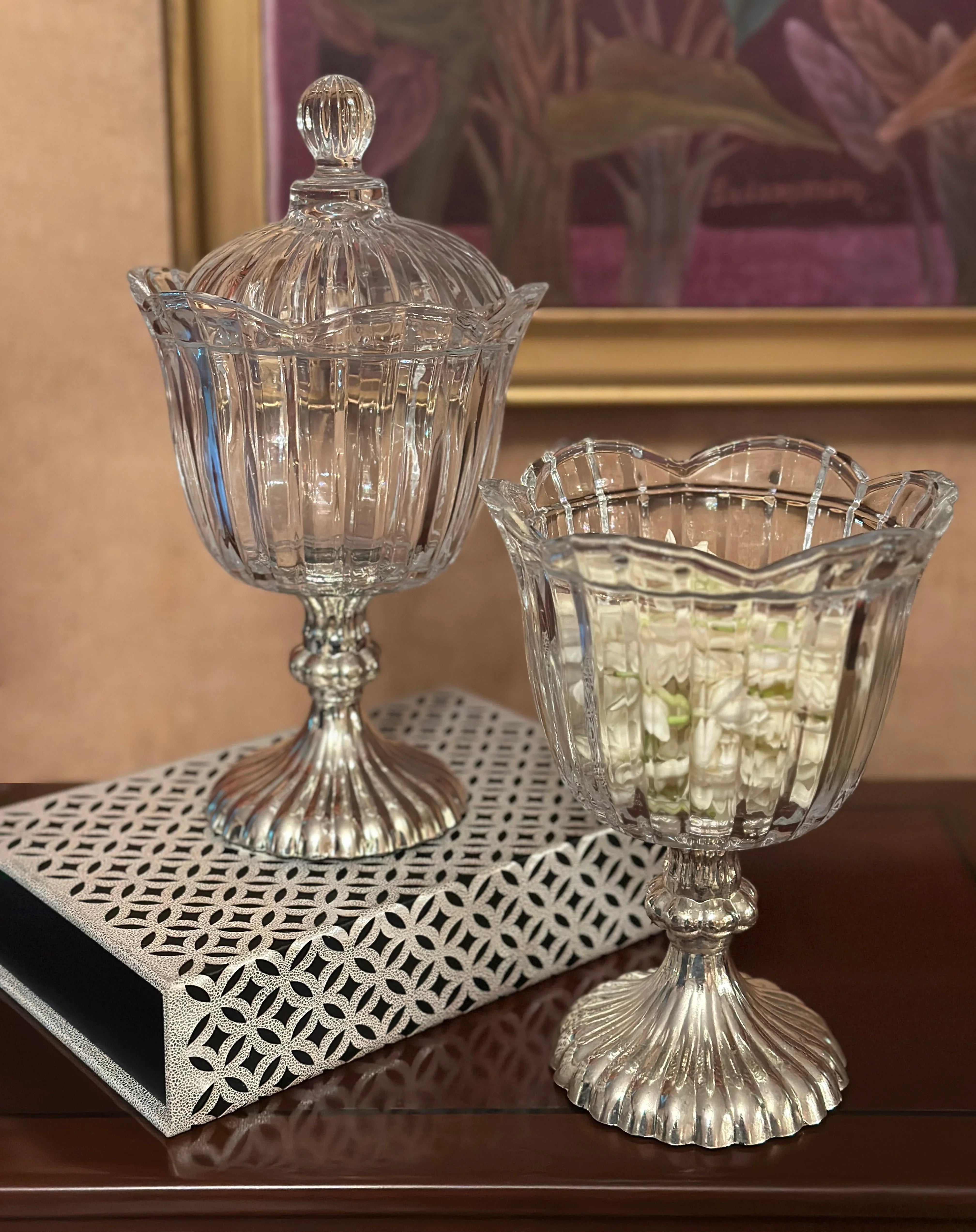 Crystella Candle Holder