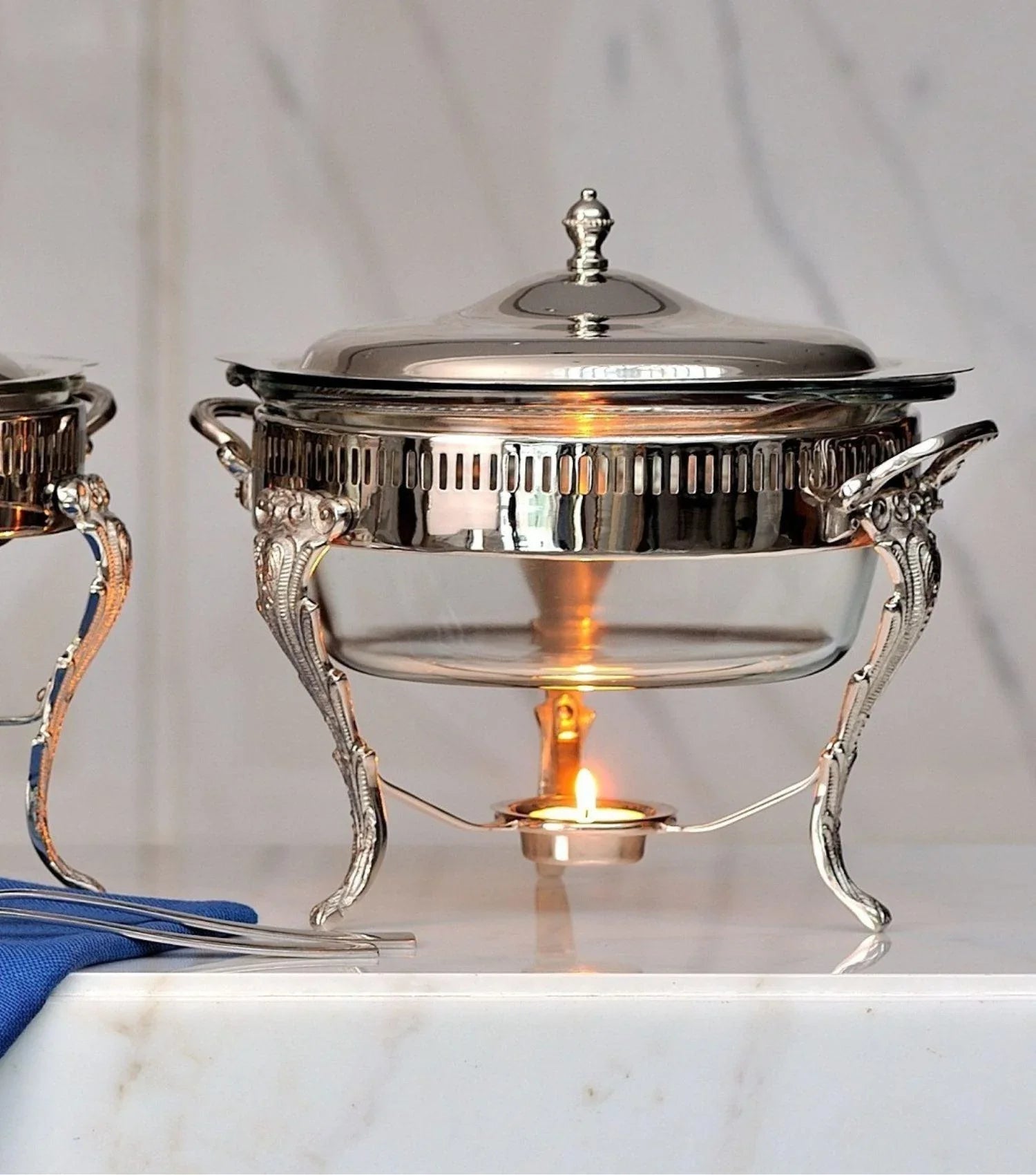 Gourmet Chafing Dish Round - Elvy Lifestyle