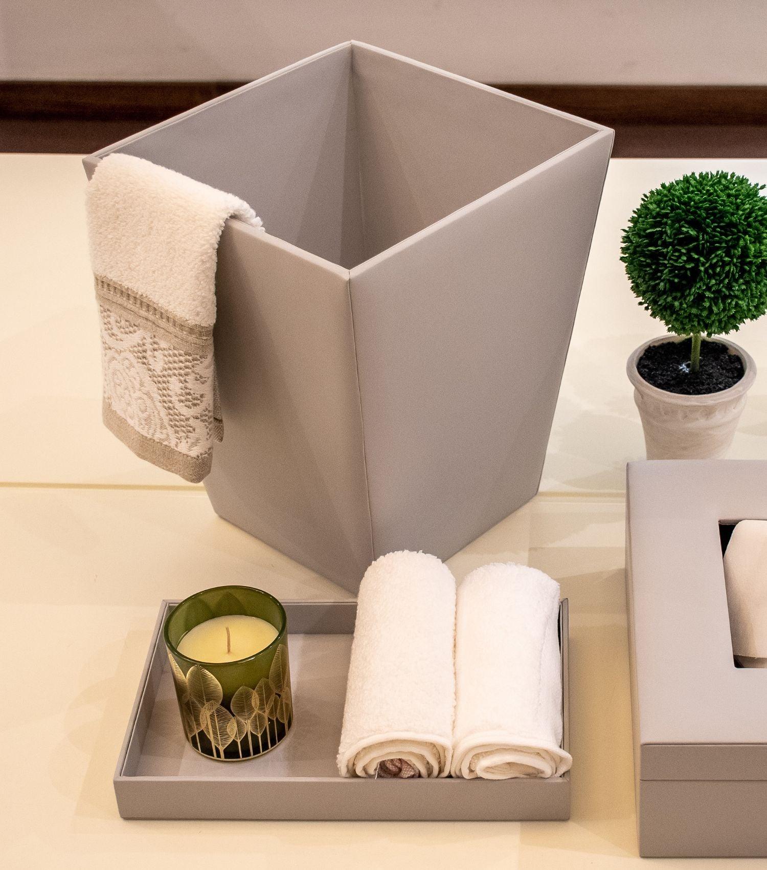 Vivid Beige Towel Tray - Elvy Lifestyle