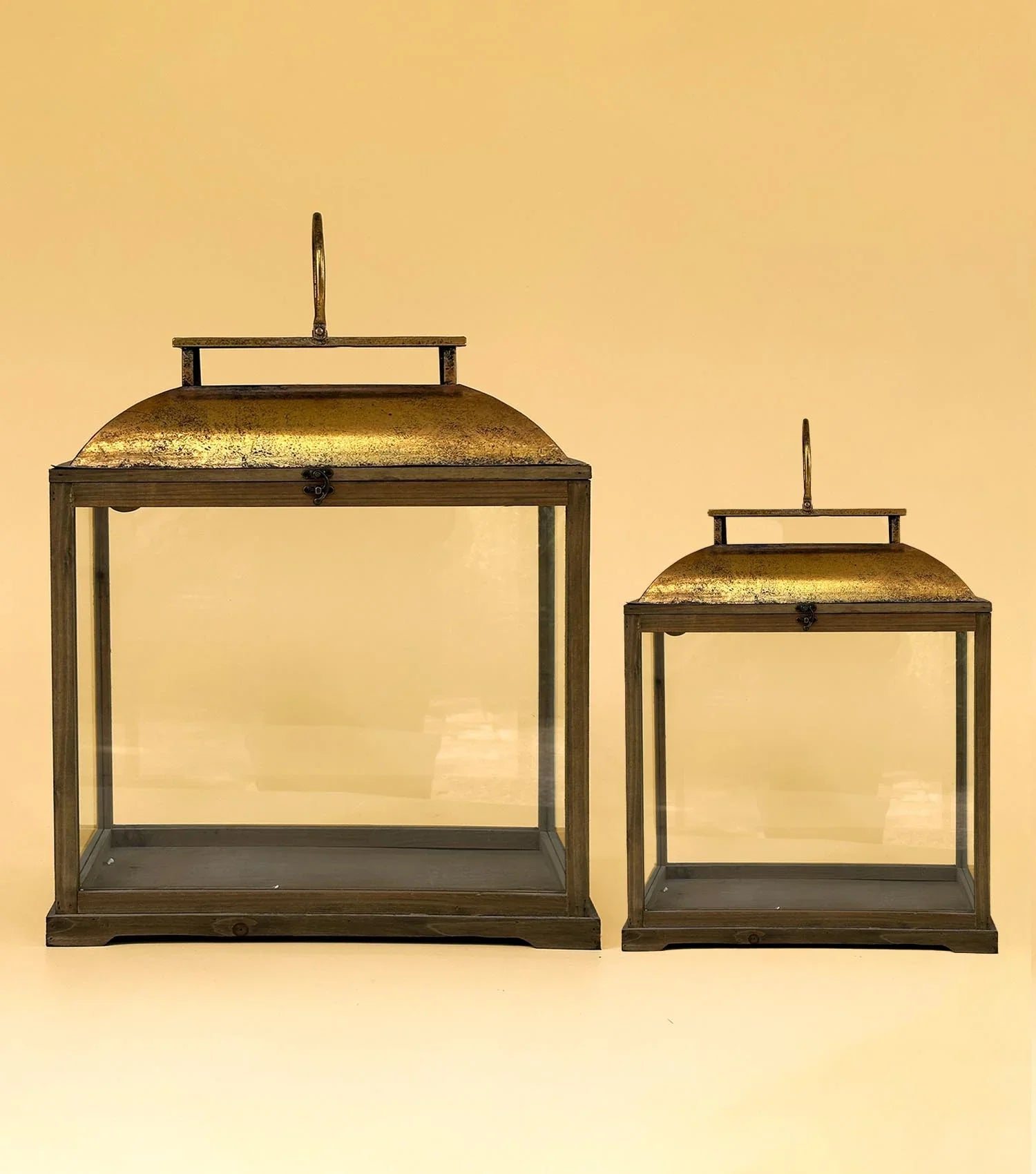 Rustic Radiance Lanterns S/2