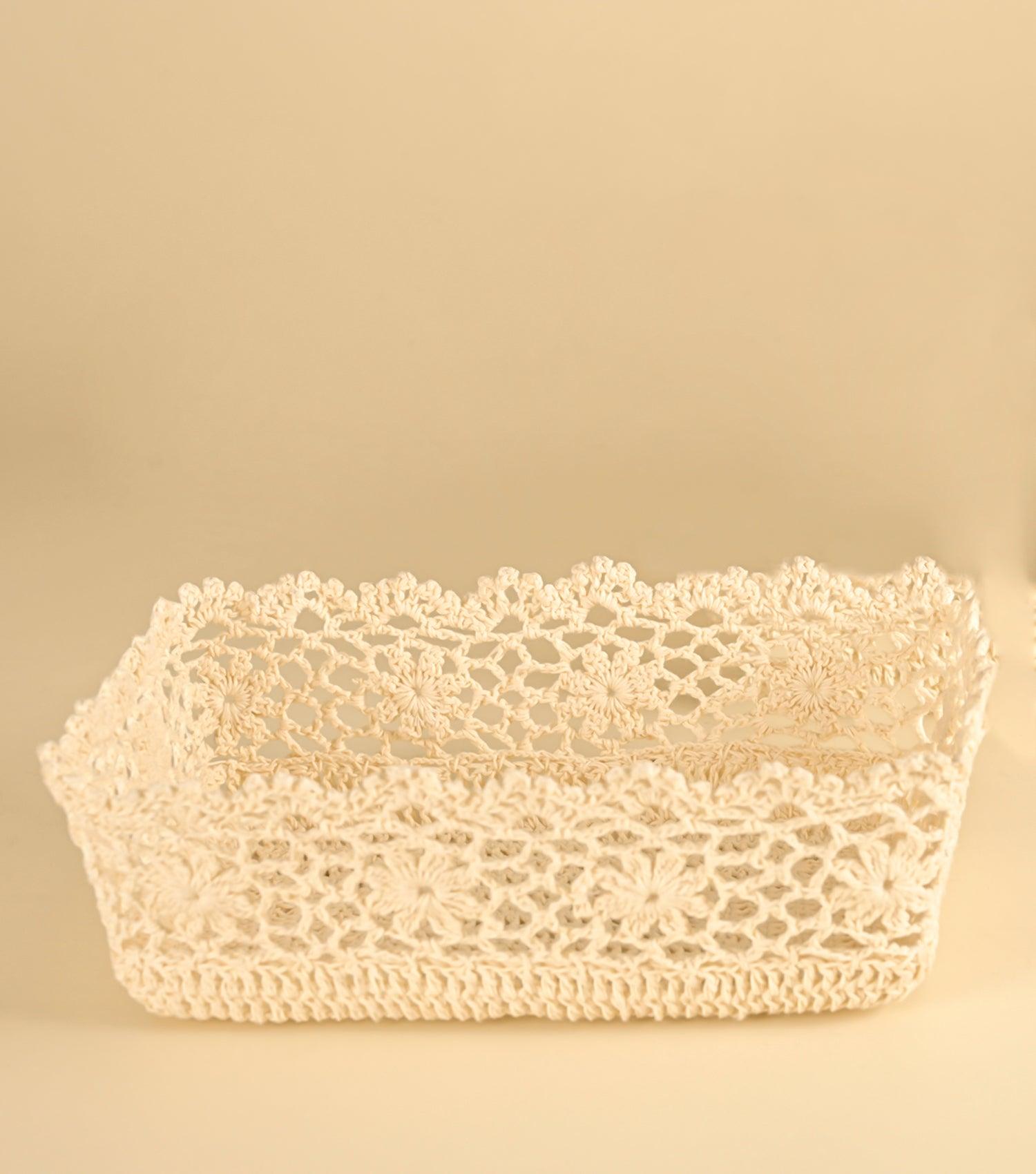 Crochet Basket - Elvy Lifestyle
