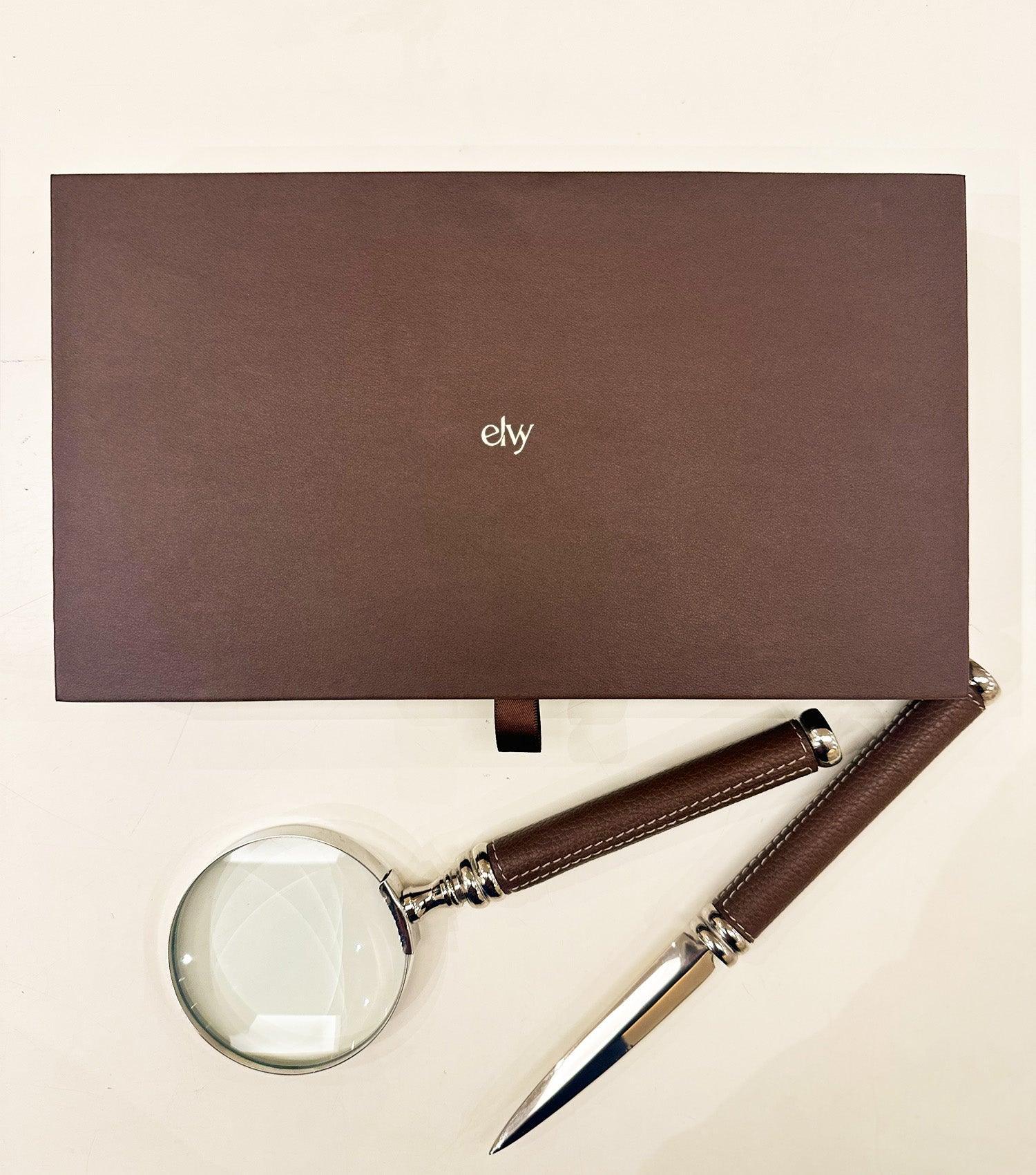 Gentleman Magnifying glass & paper cutter - Elvy Lifestyle