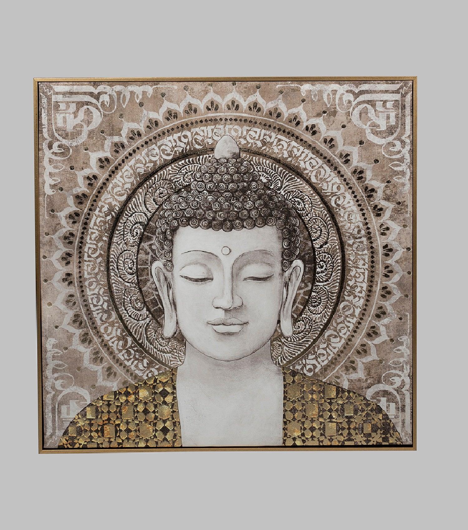 Buddha Canvas wall art - Elvy Lifestyle