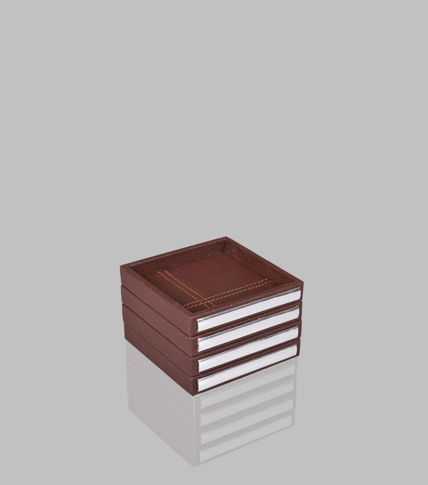 Gentleman Coaster Set S/4 - Elvy Lifestyle