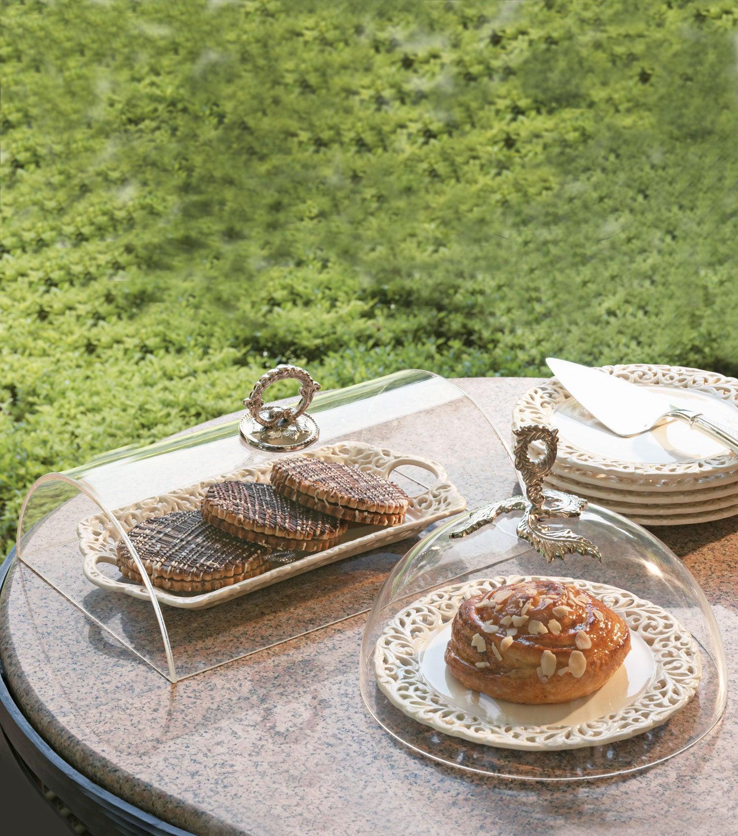 Acrylic food cover round small - Elvy Lifestyle