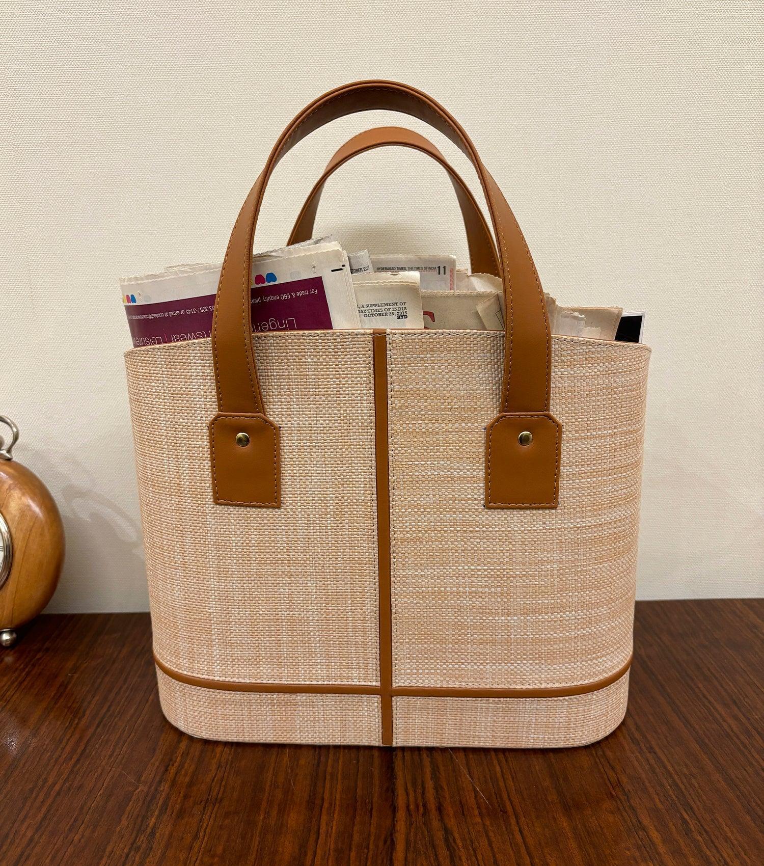 Raffia Tote - Elvy Lifestyle