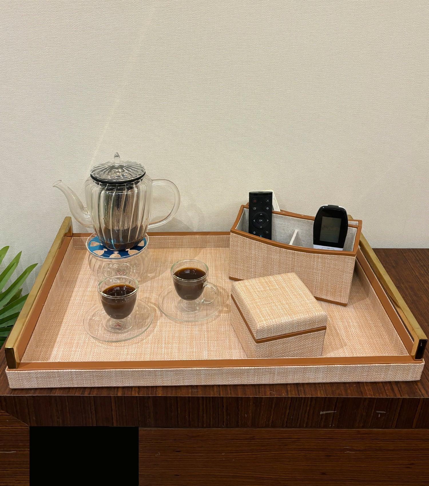 Raffia remote holder - Elvy Lifestyle