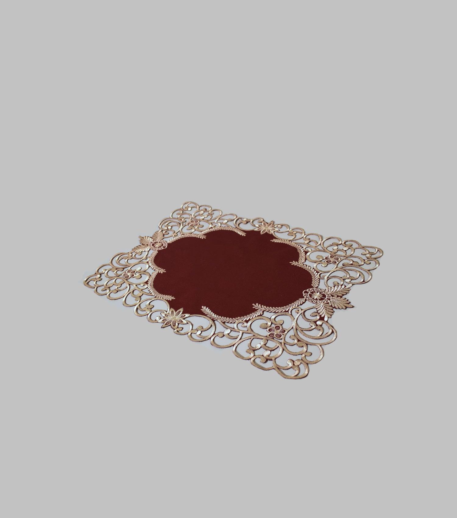 Paisley Burgundy Placemat - Elvy Lifestyle