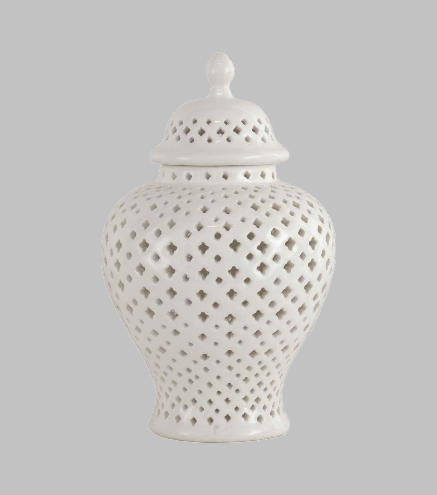 Sierra Jar white - Elvy Lifestyle