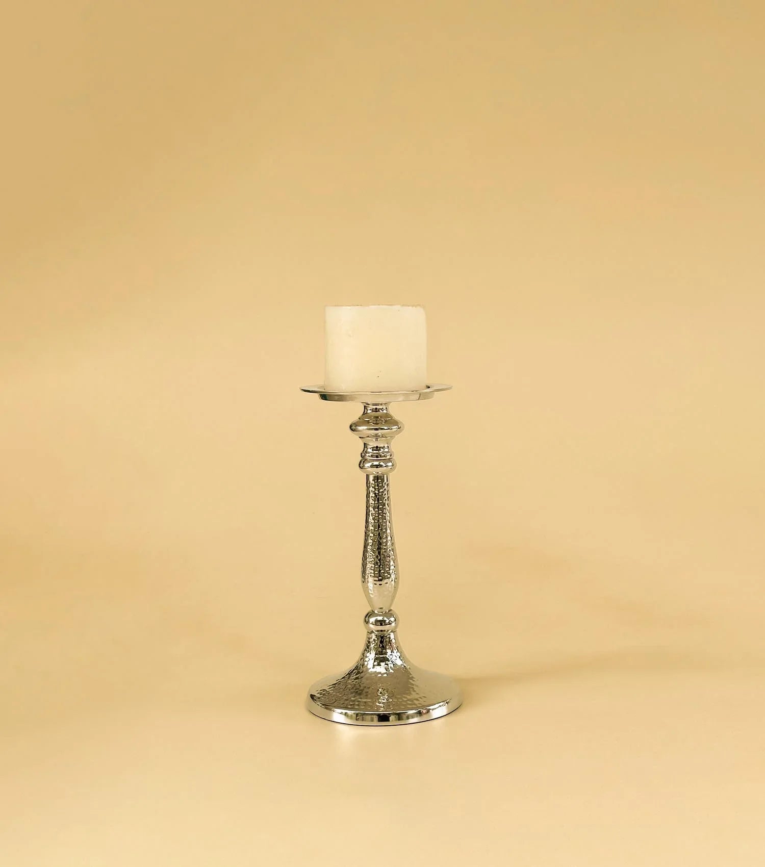 Twilight Pillar Candle Holder Small