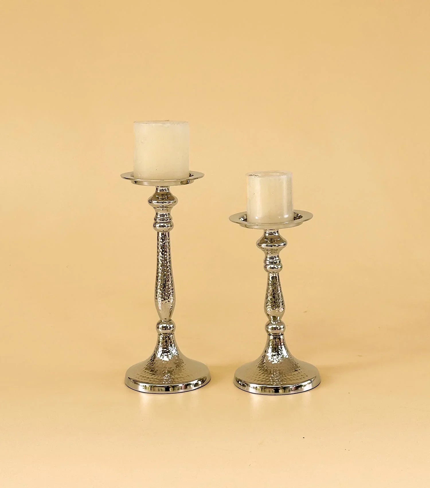 Twilight Pillar Candle Holder Small