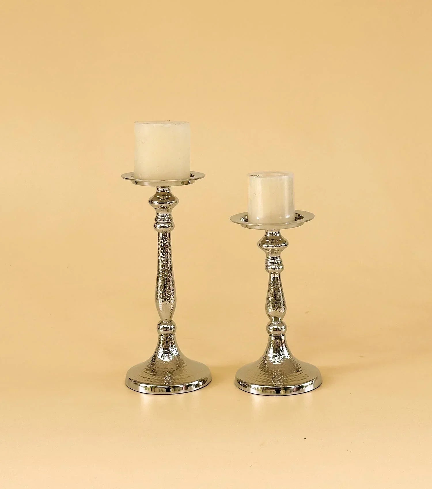 Twilight Pillar Candle Holder Small