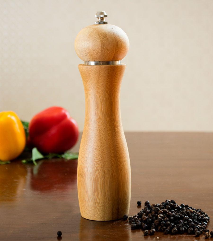Salt and pepper grinder wooden - Elvy Lifestyle