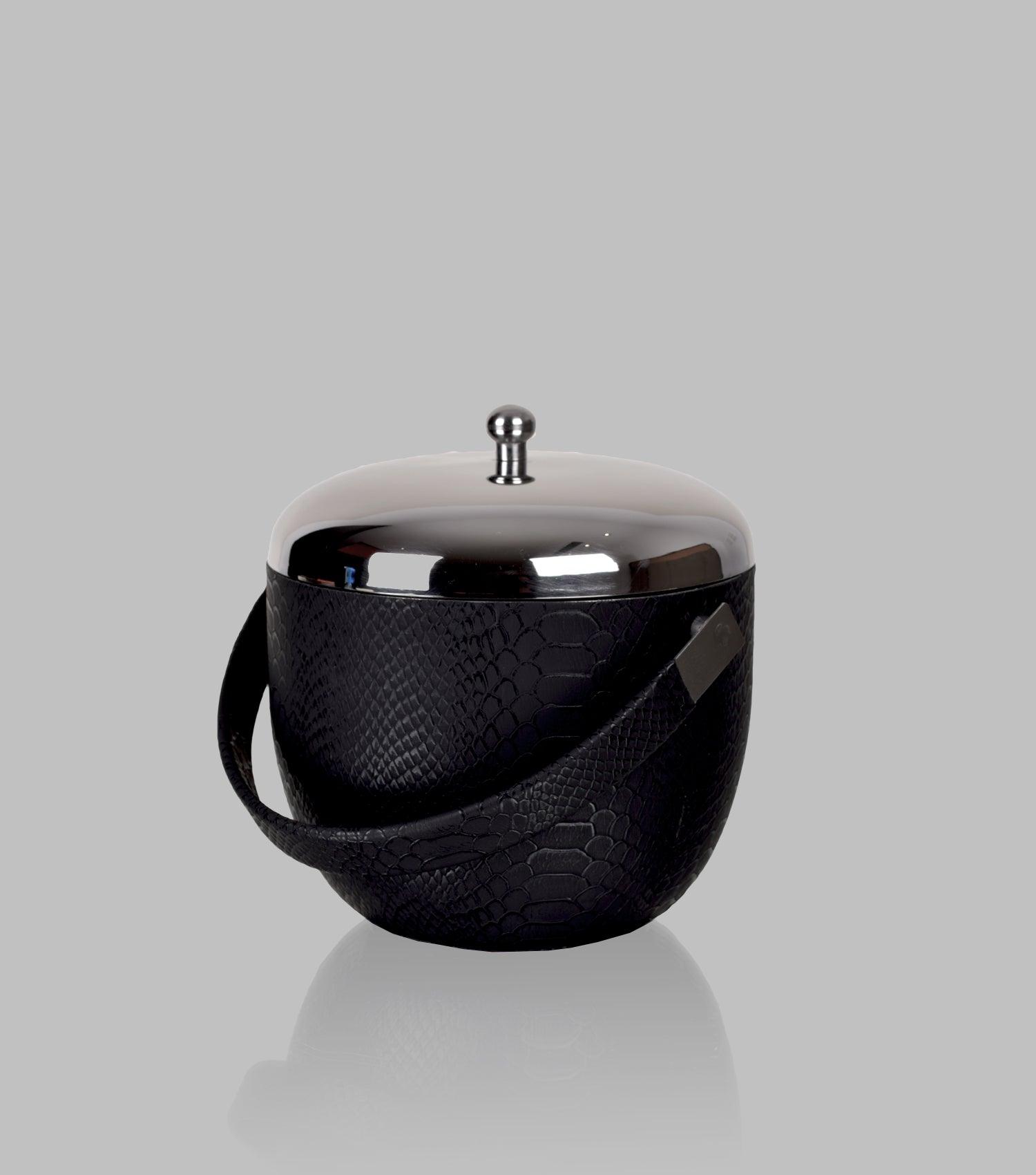 Tuscan Ice bucket small with tong - Elvy Lifestyle