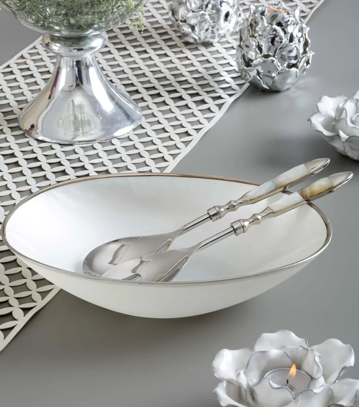 Mop Salad Server Set of 2 - Elvy Lifestyle