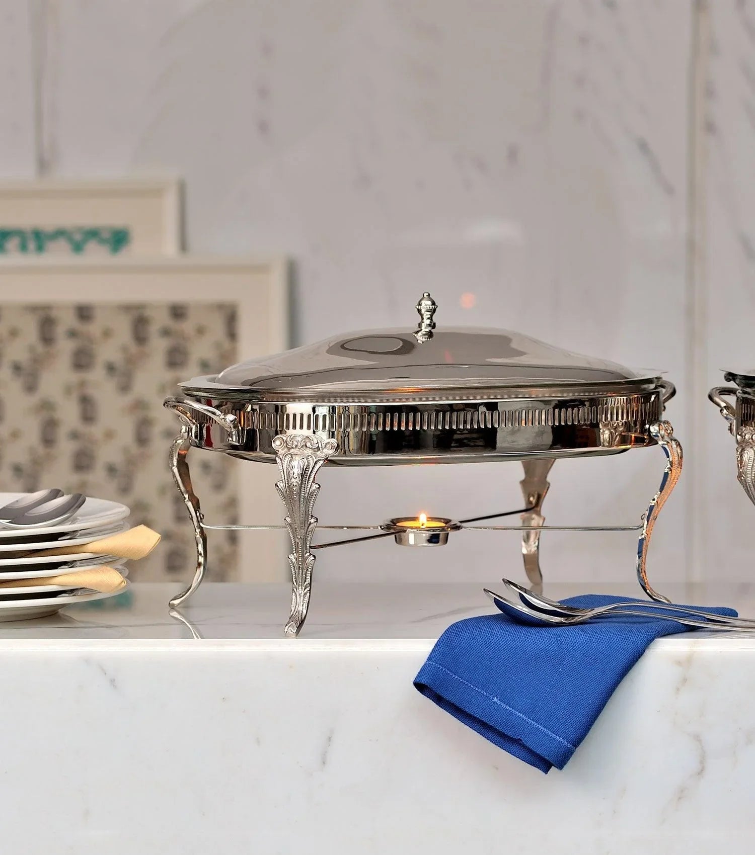 Gourmet Chafing Dish Rectangular - Elvy Lifestyle