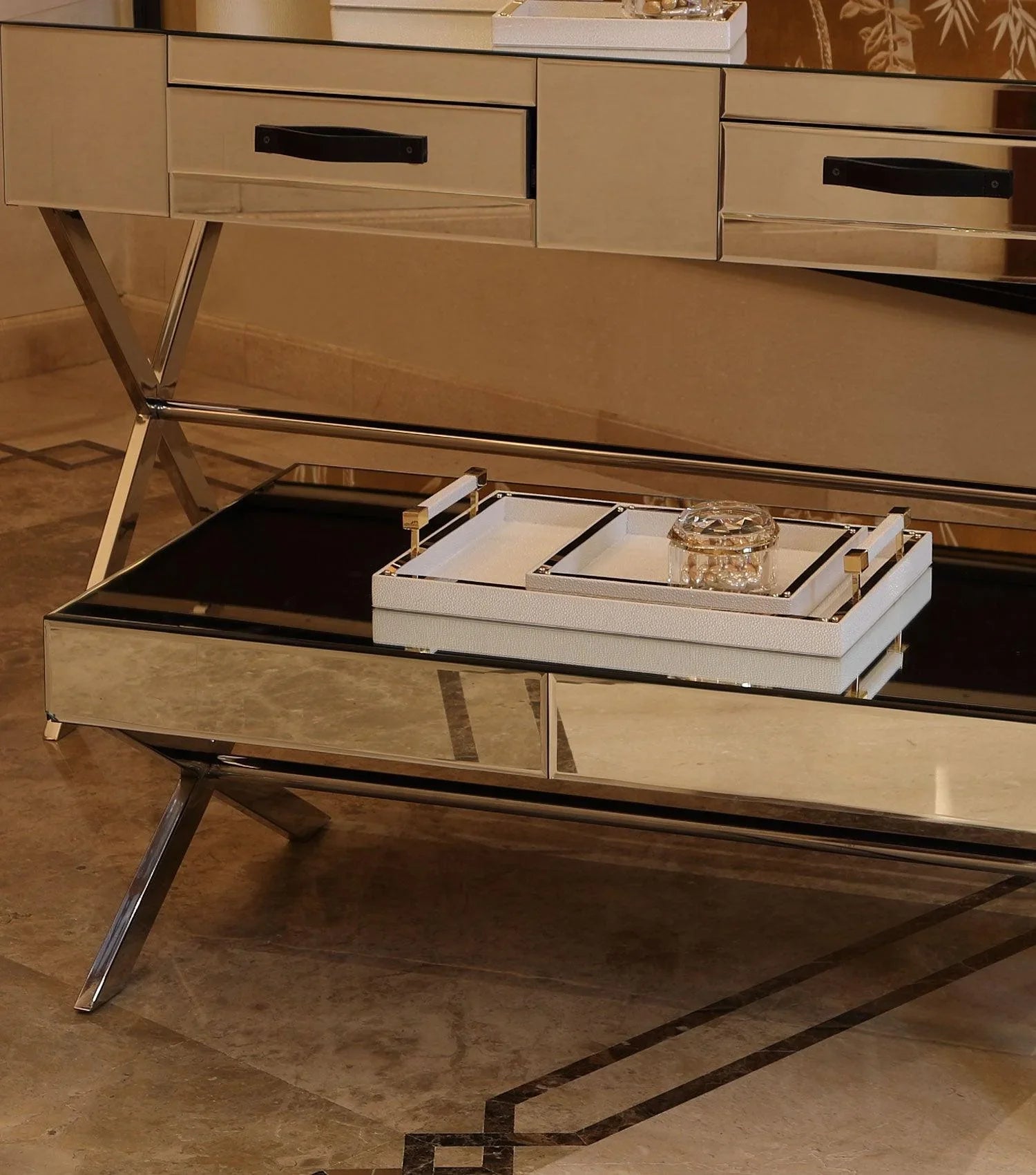 Stingray Square Tray - Elvy Lifestyle