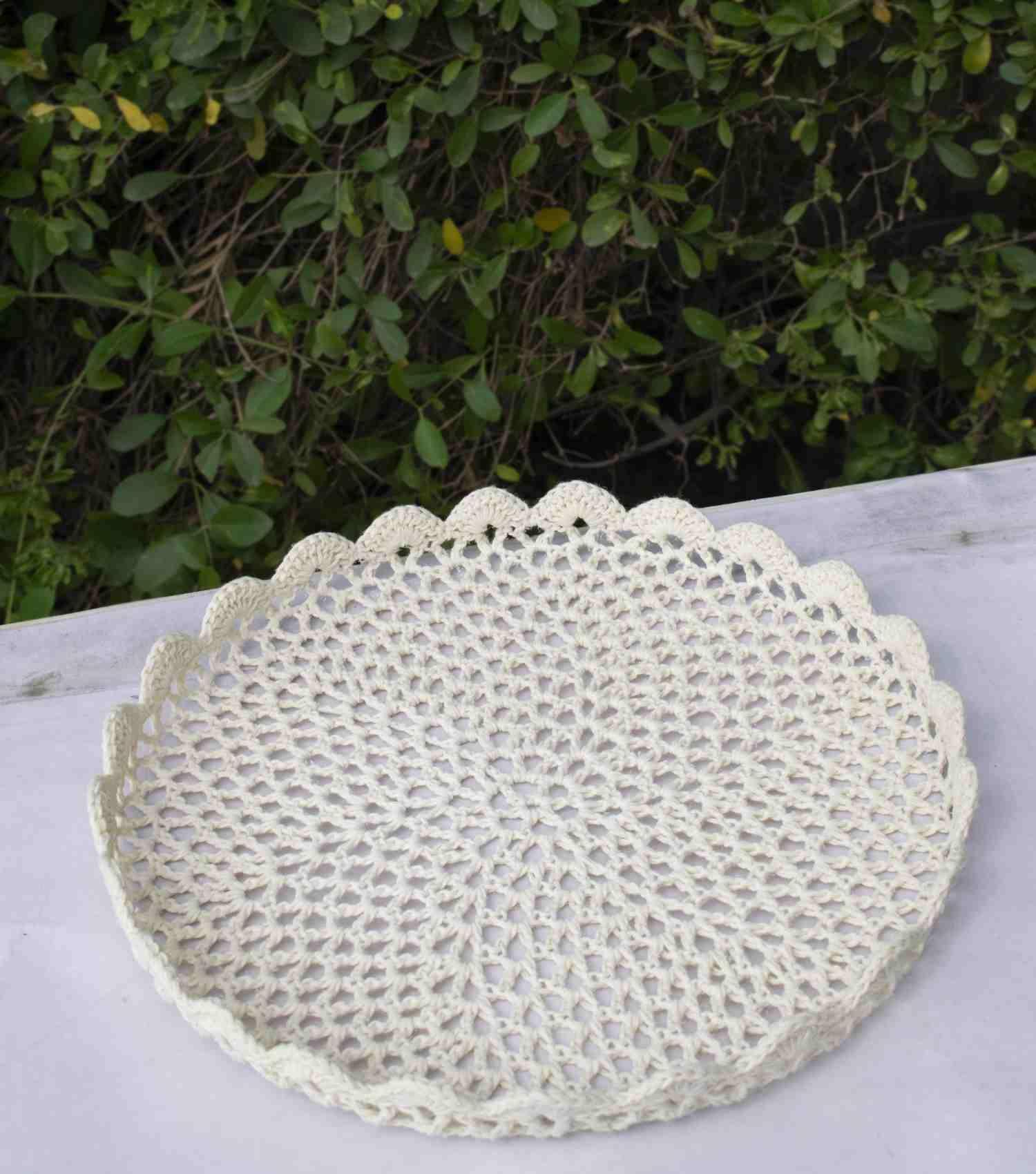 Crochet Platter - Elvy Lifestyle