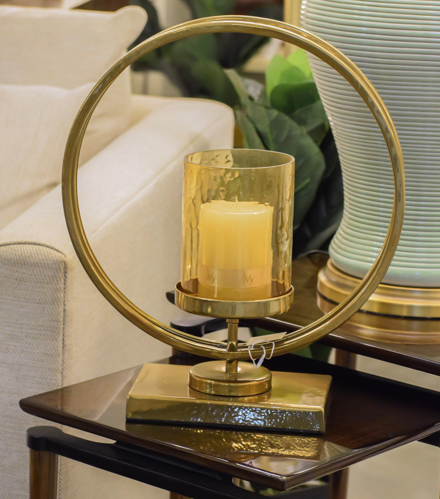 Aureole Candle stand Anq gold