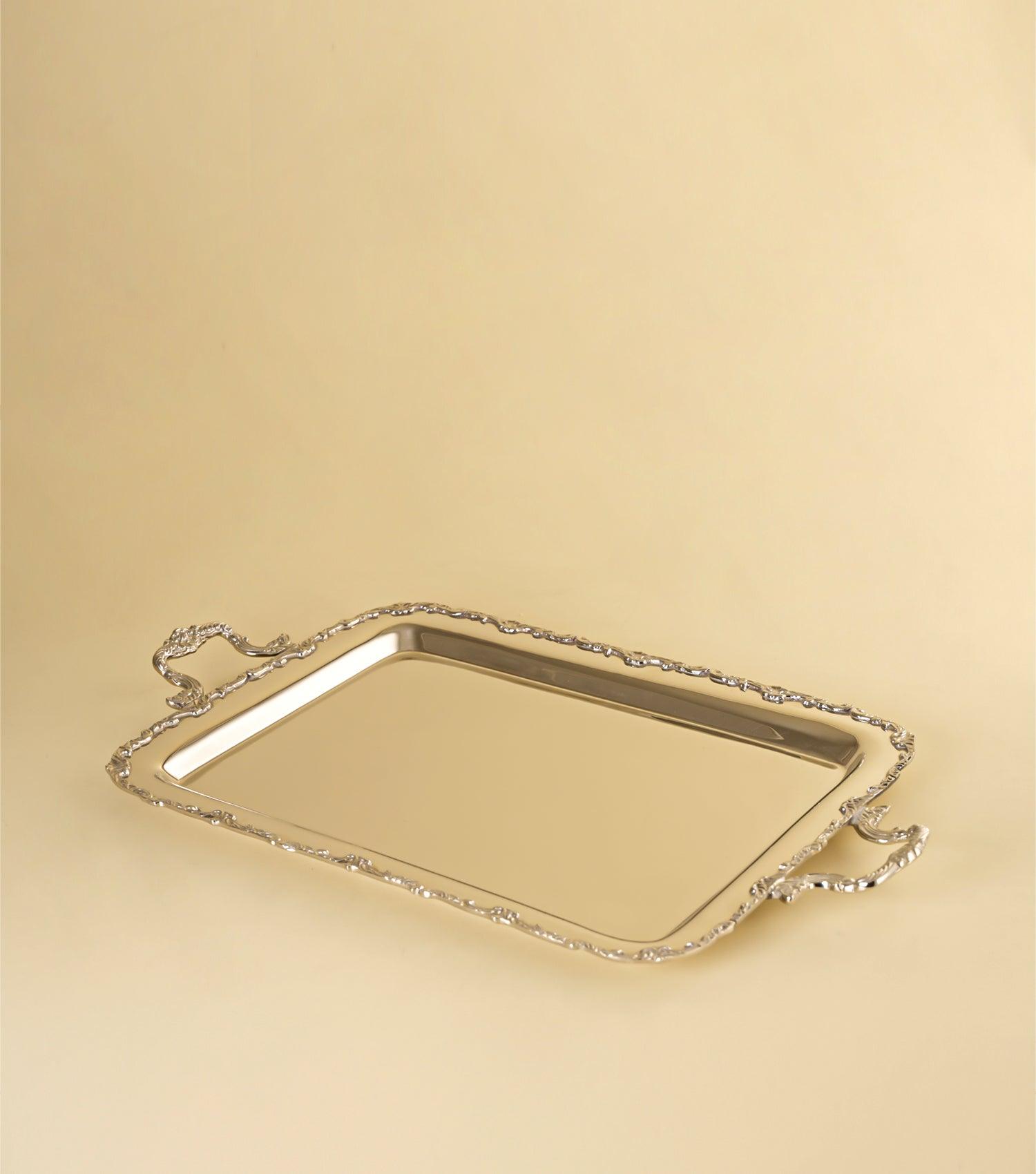 Victorian Rectangle Tray Large - Elvy Lifestyle