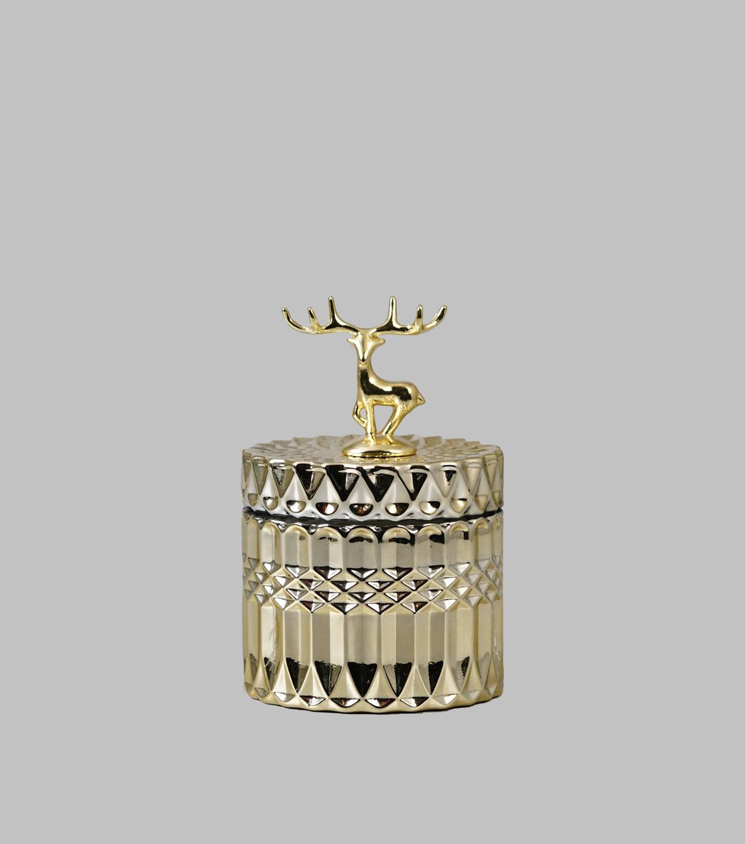 Deer Wax votive Gold - Elvy Lifestyle