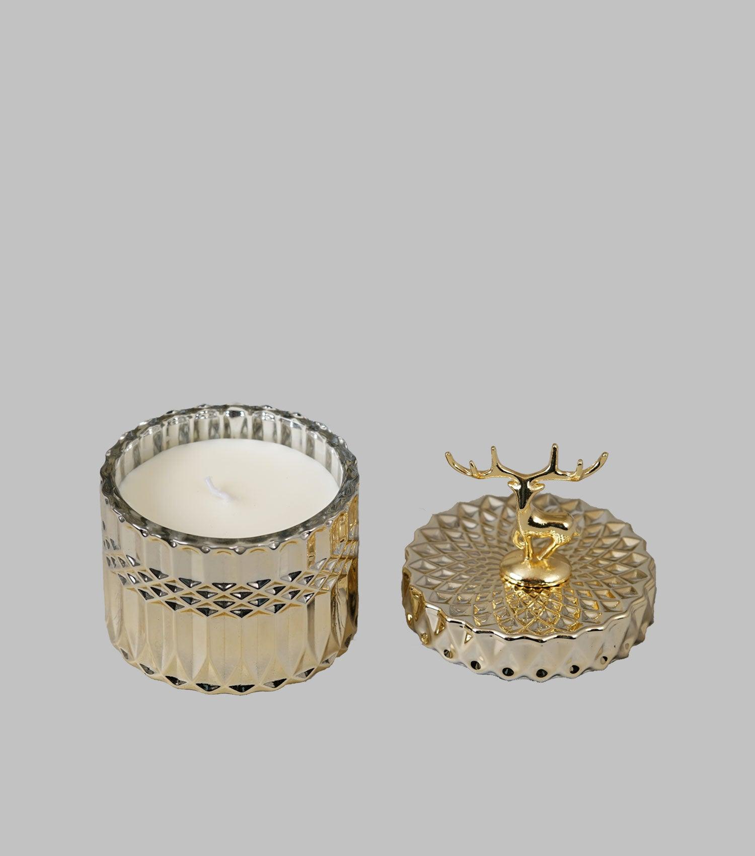 Deer Wax votive Gold - Elvy Lifestyle