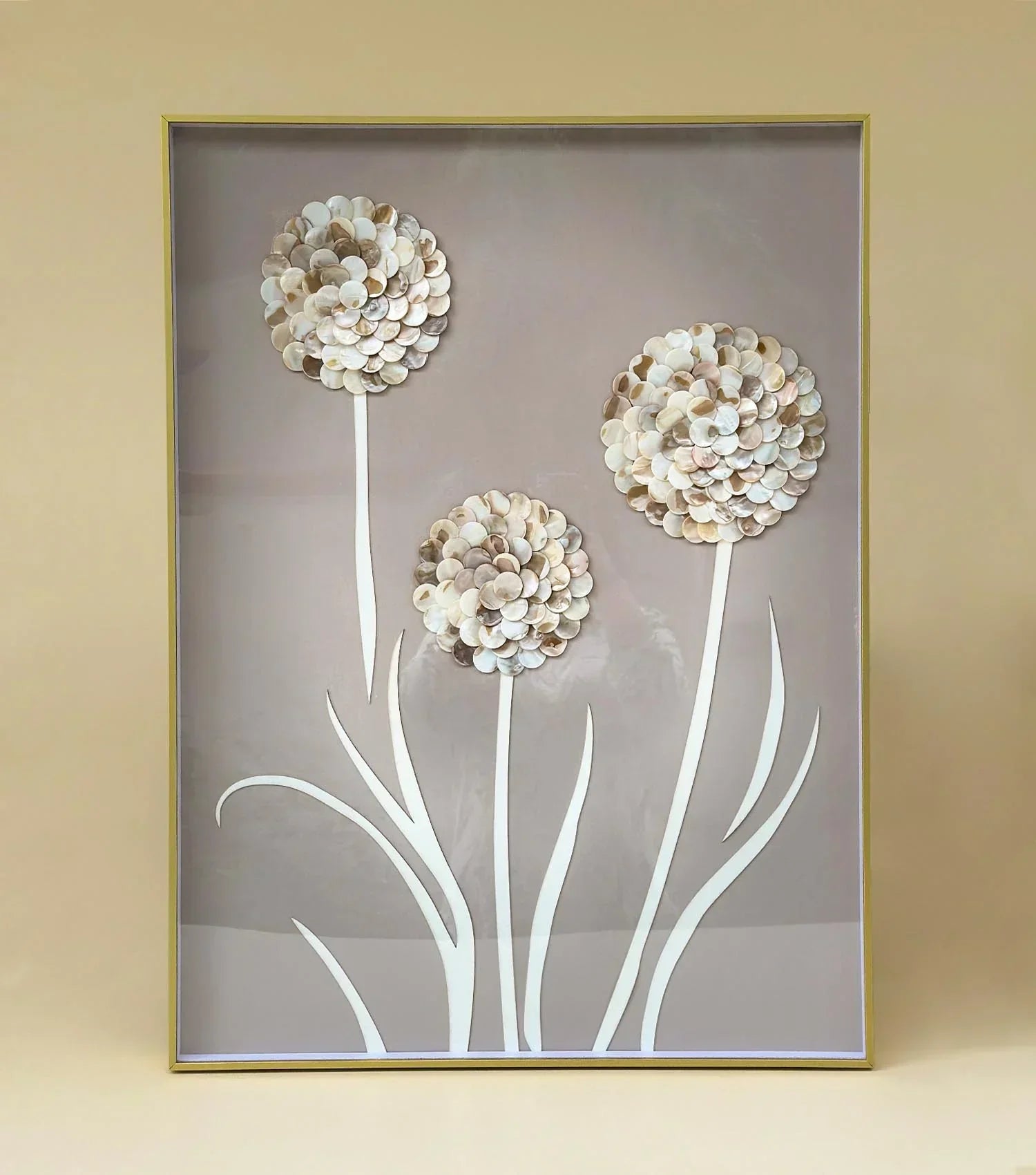 Cluster Bloom MOP Wall Art