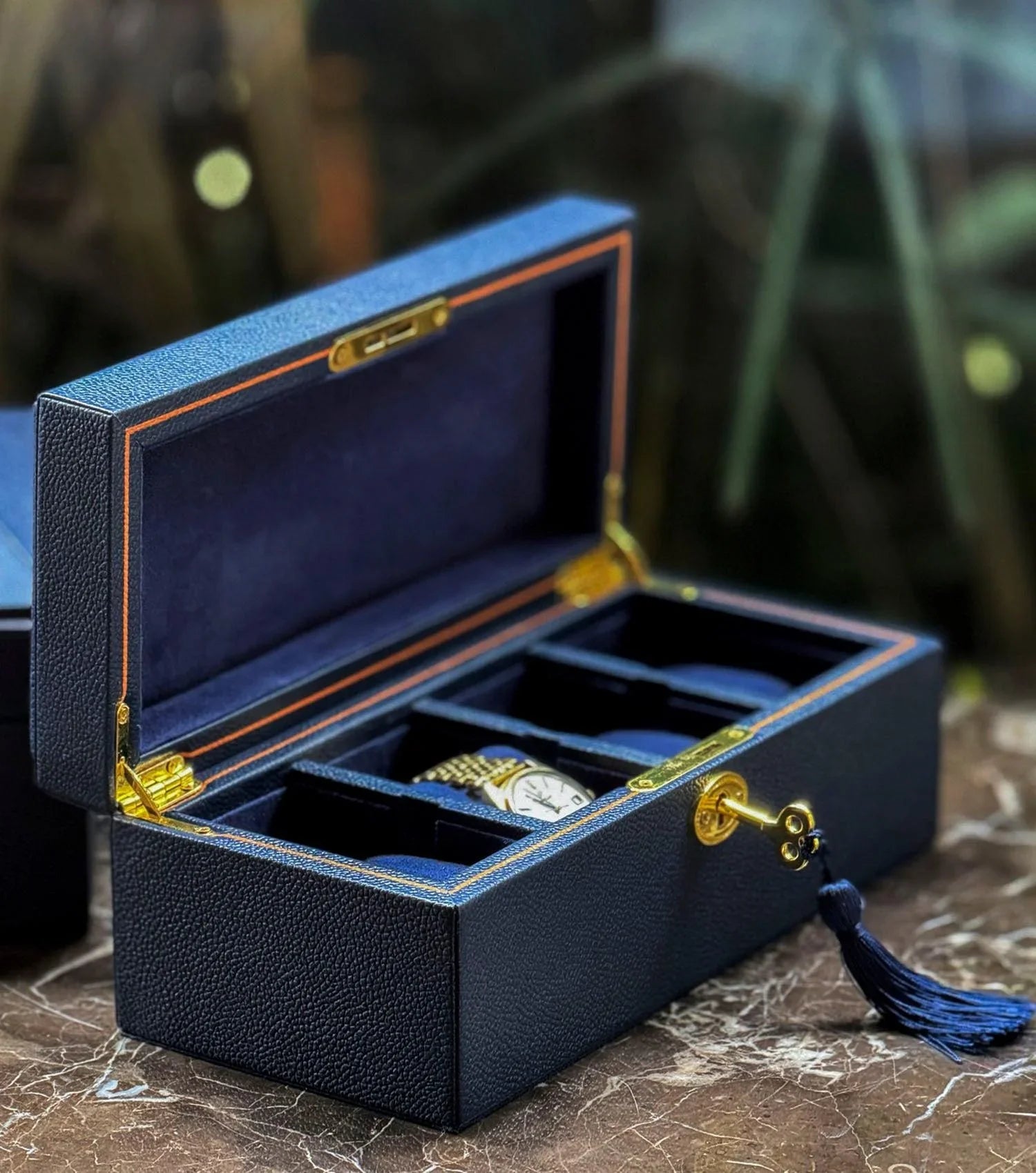 Azul watch box for 4 - Elvy Lifestyle