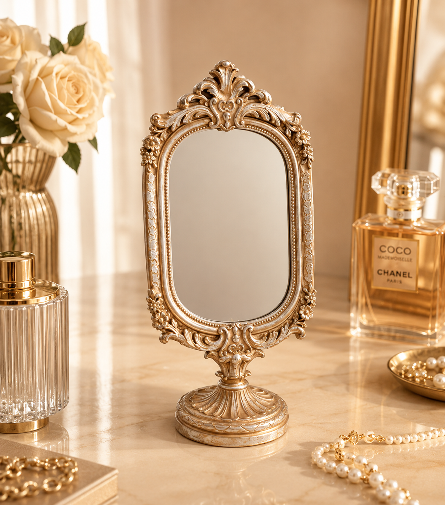 Empress Mirror With Stand
