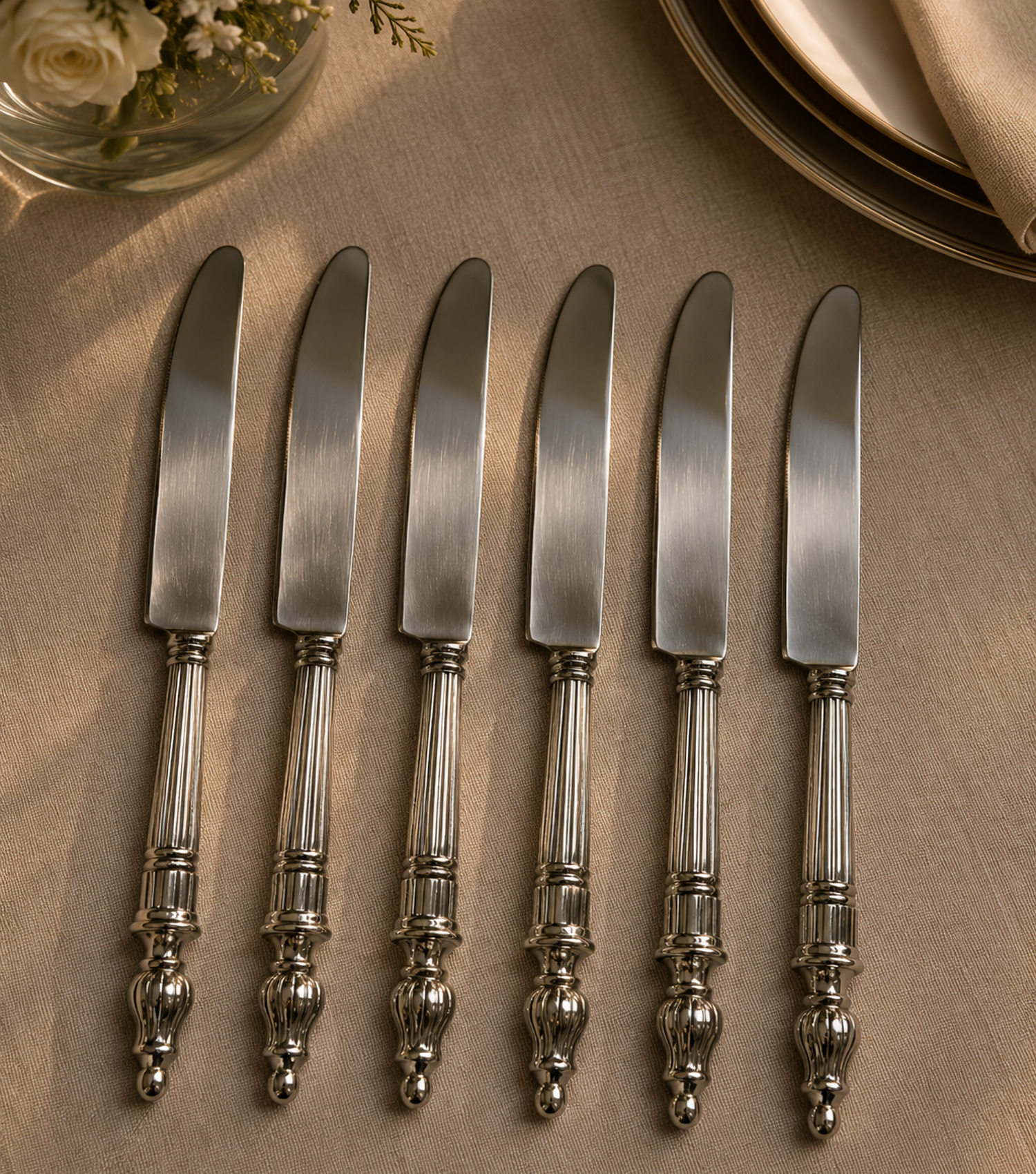 Sterling Dinner Knives - Set of 6