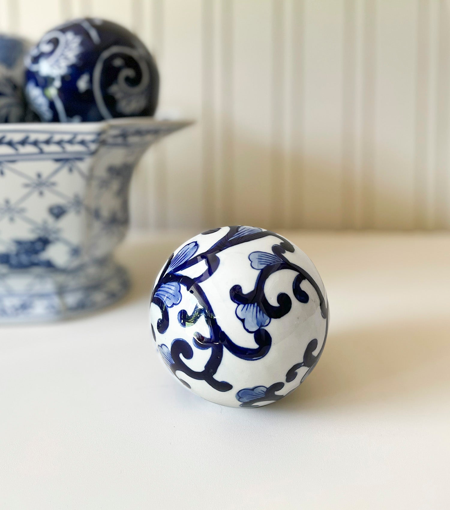 Decorative Orbs Cobalt