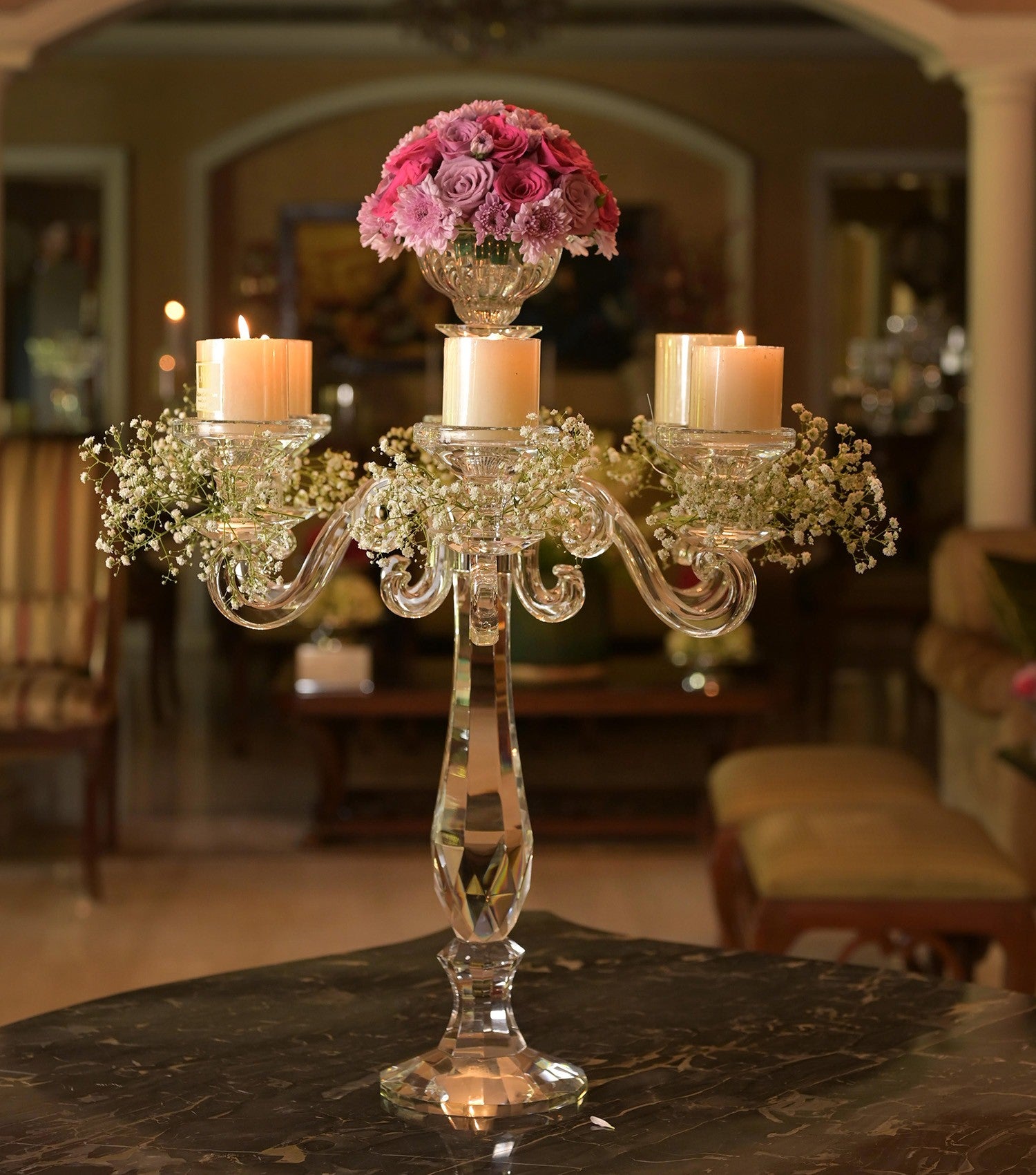 Crystal Candelabra