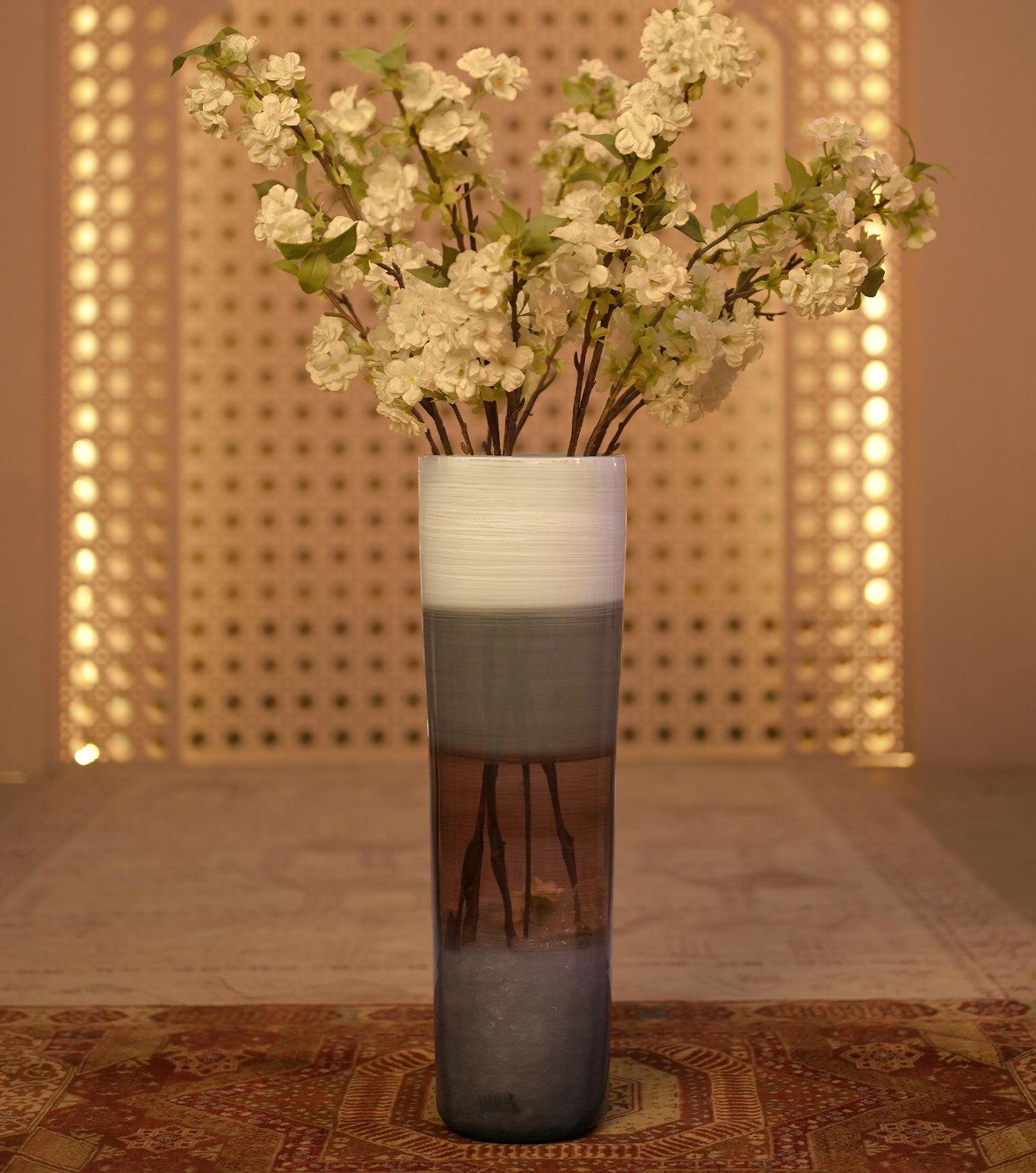 Azul Glass Vase - Elvy Lifestyle