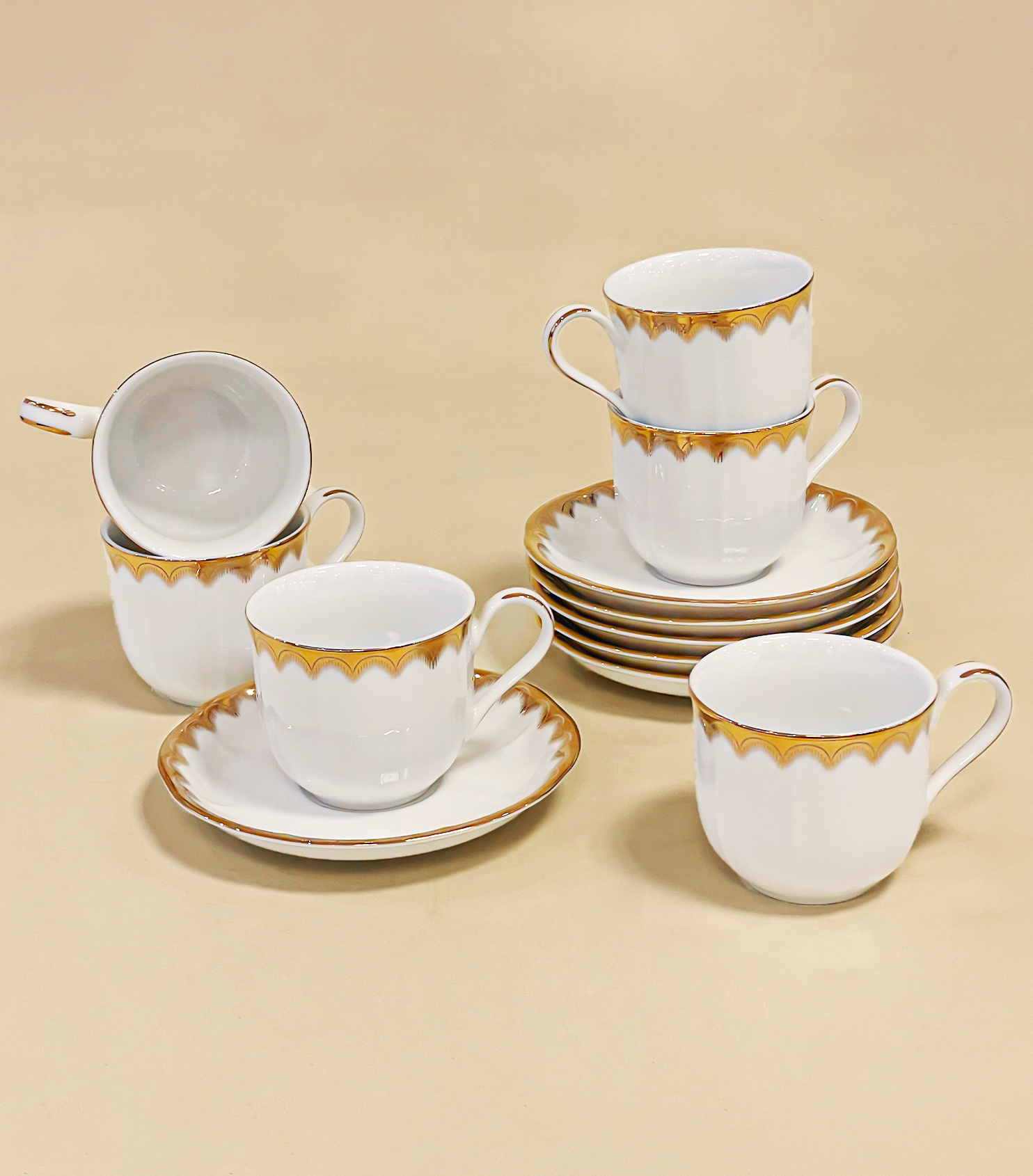 Gilded Add on Tea set of 12