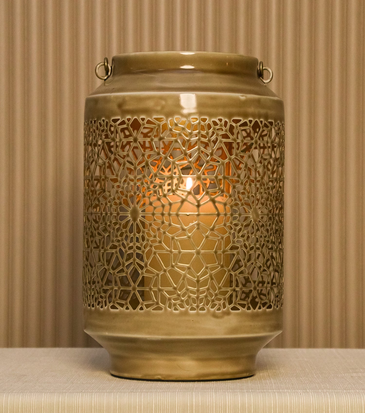 Opulence Fretwork Lantern