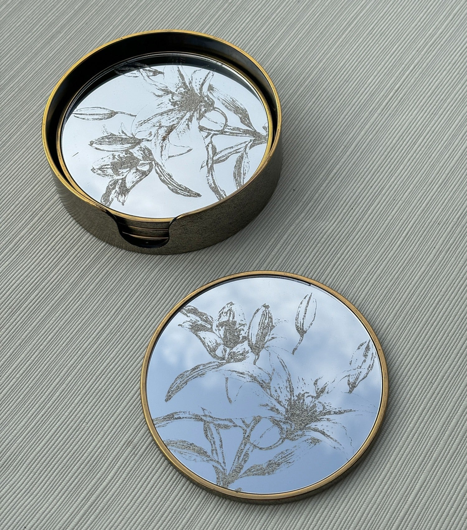 Opulence Mirror coasters Set of 4