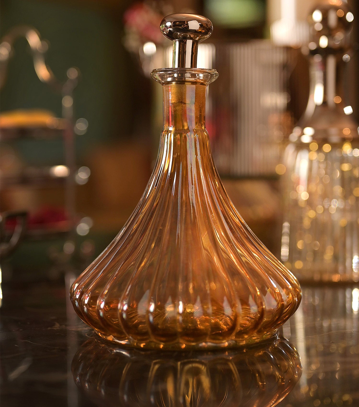 Opulence Decanter Round - Elvy Lifestyle