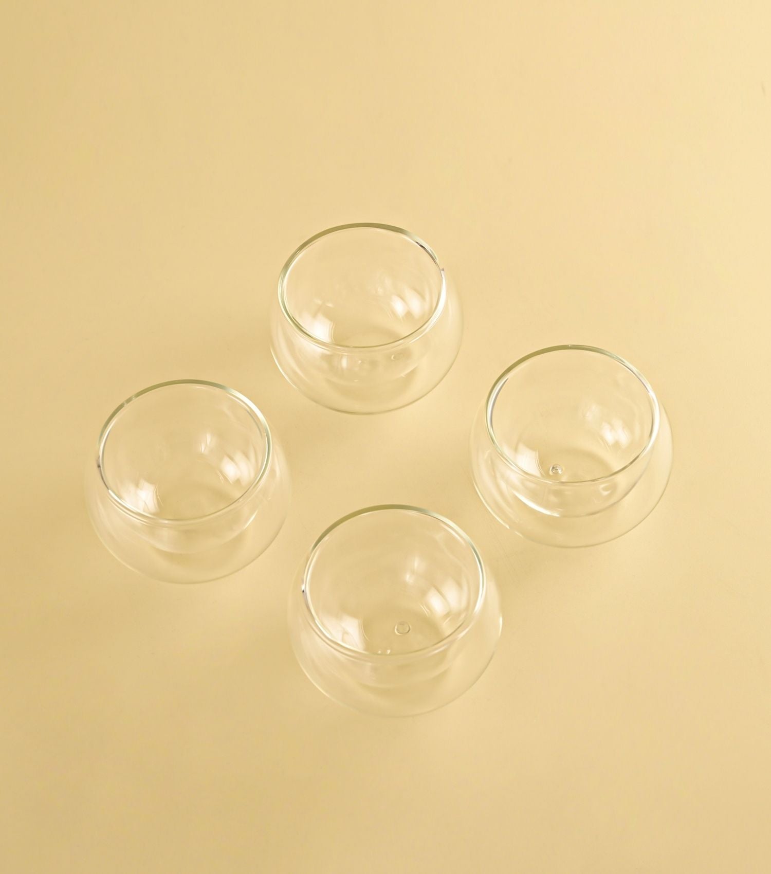 Double Walled Dessert Cups S/4