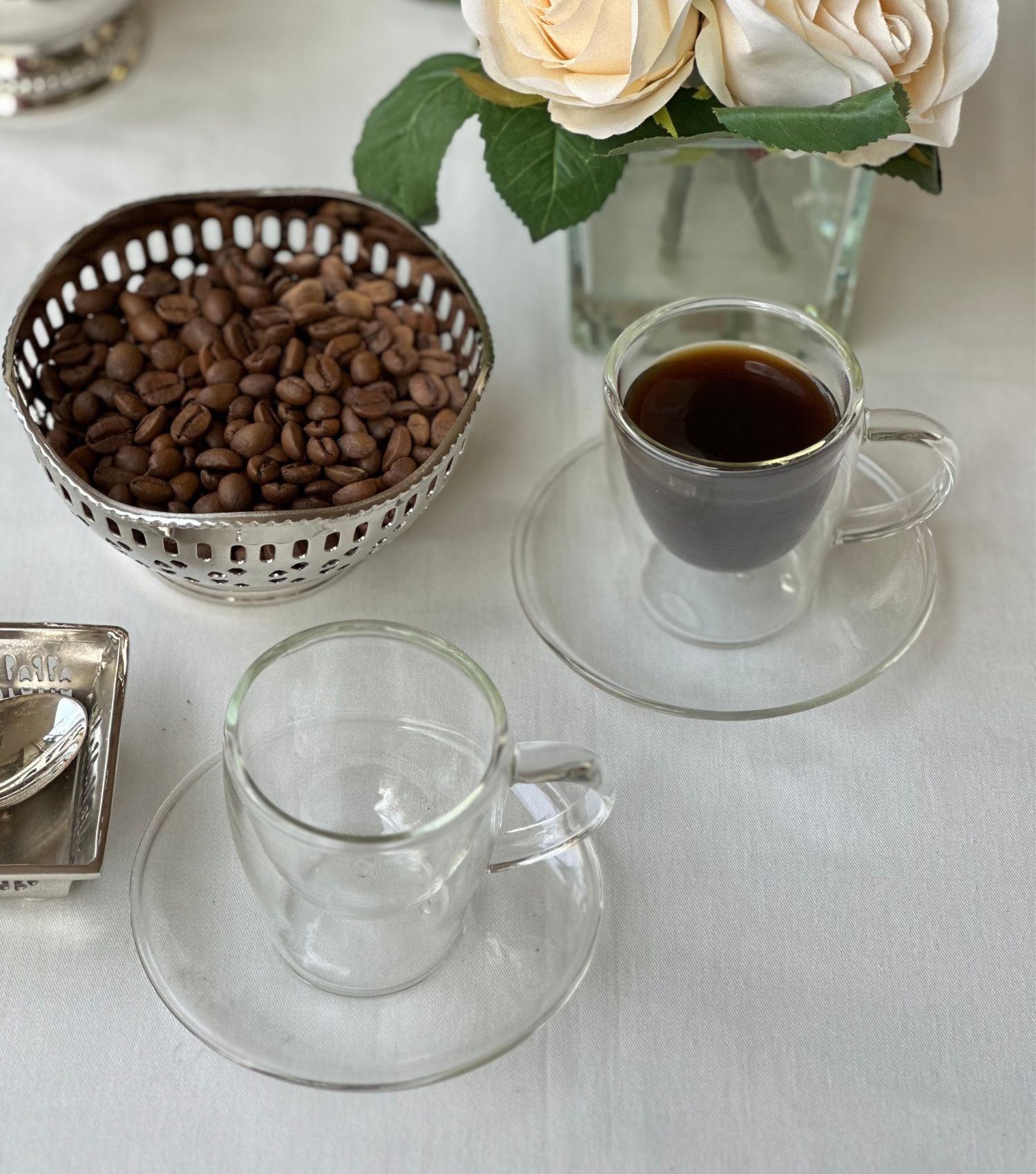 Espresso Cup & Saucers Set of 4