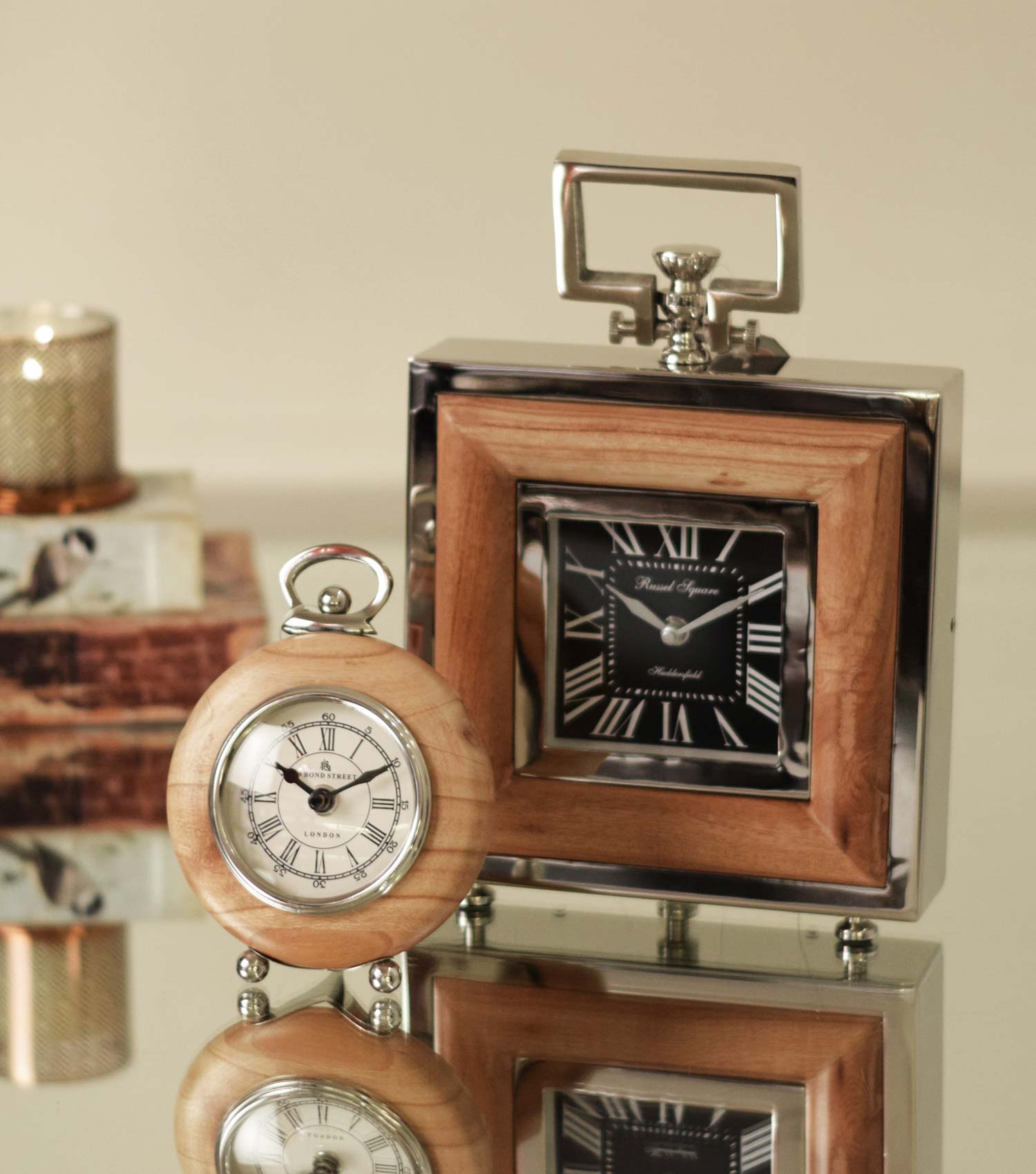 Sovereign Square Table Clock