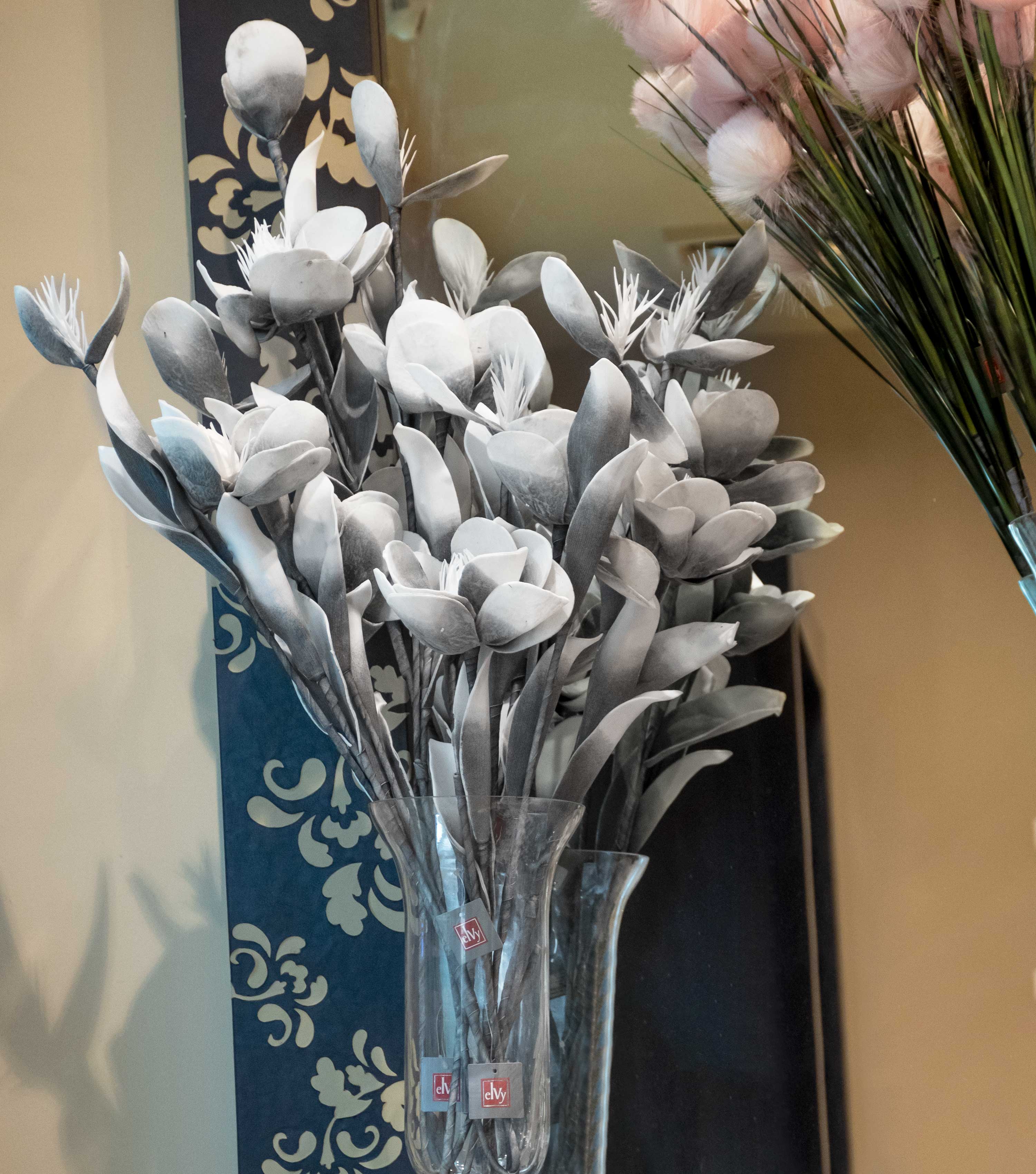 Magnolia Grey Flowers