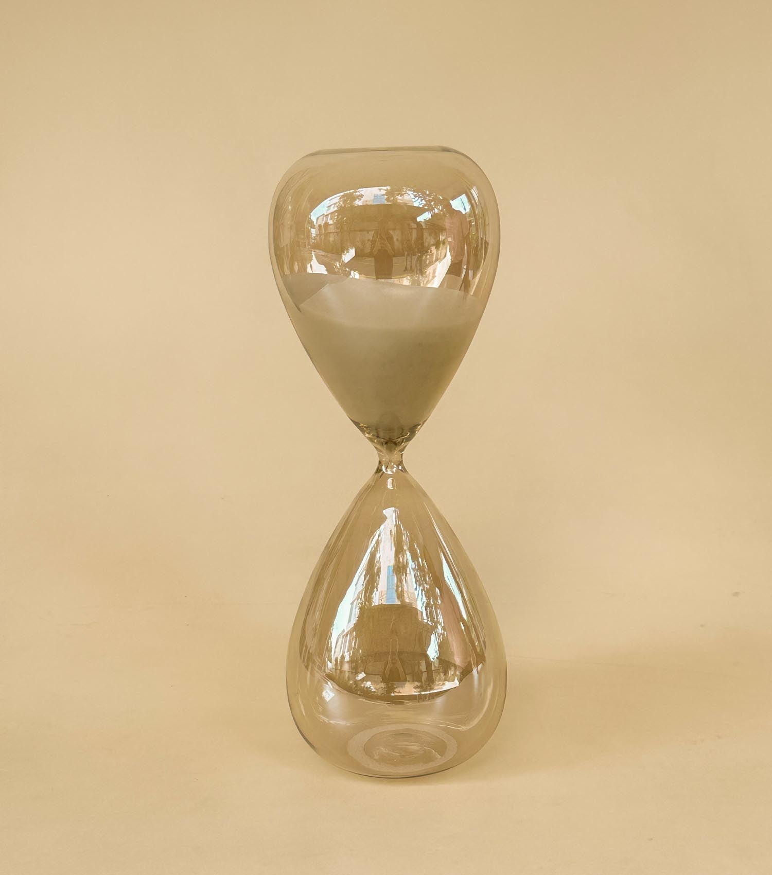 Amber Lustre Hour glass