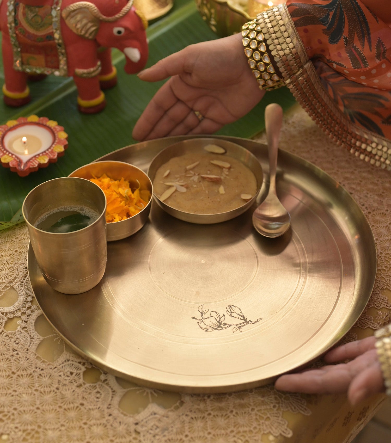 Kansa Thali Set