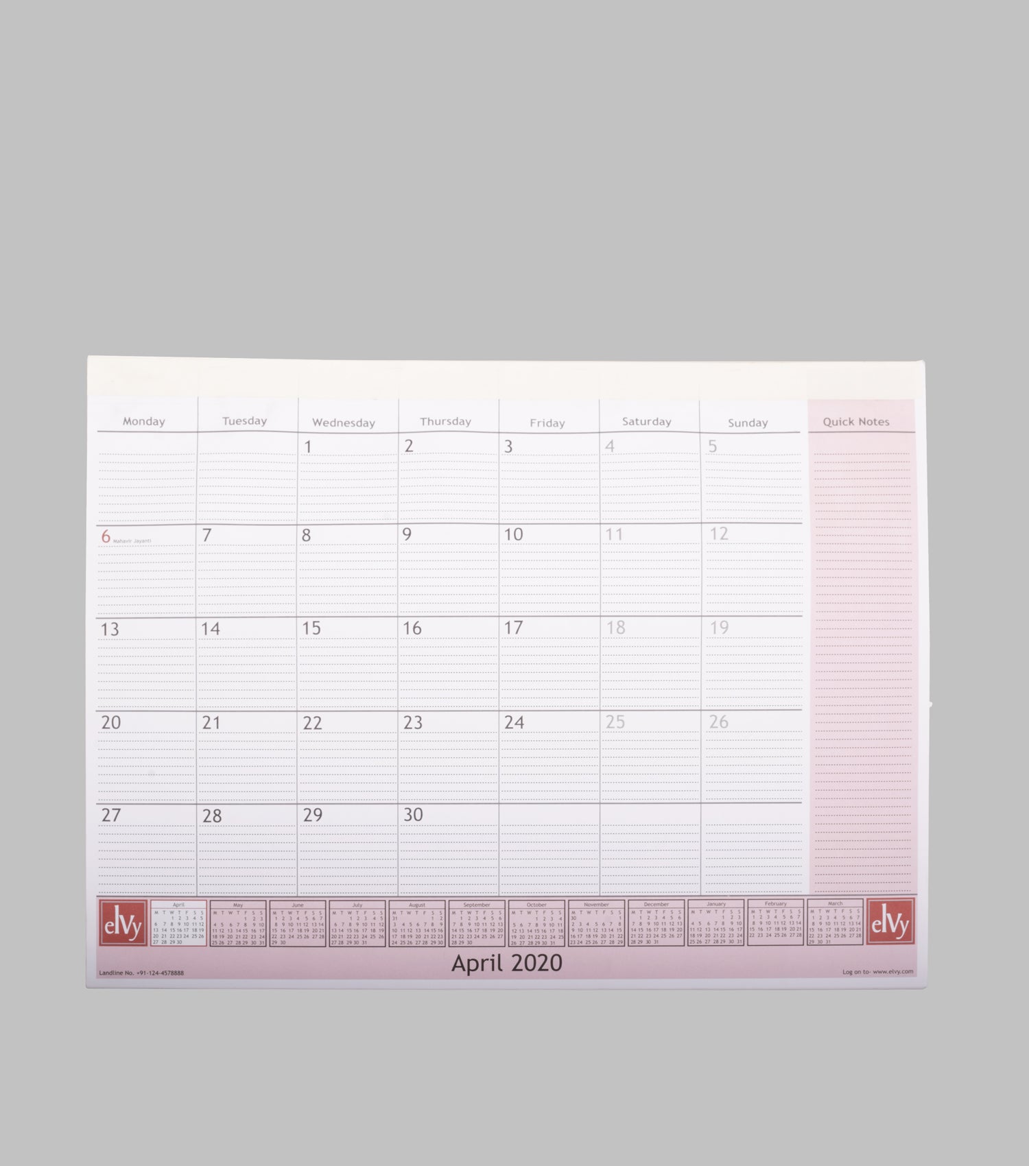 Yearly planner 2023-2024