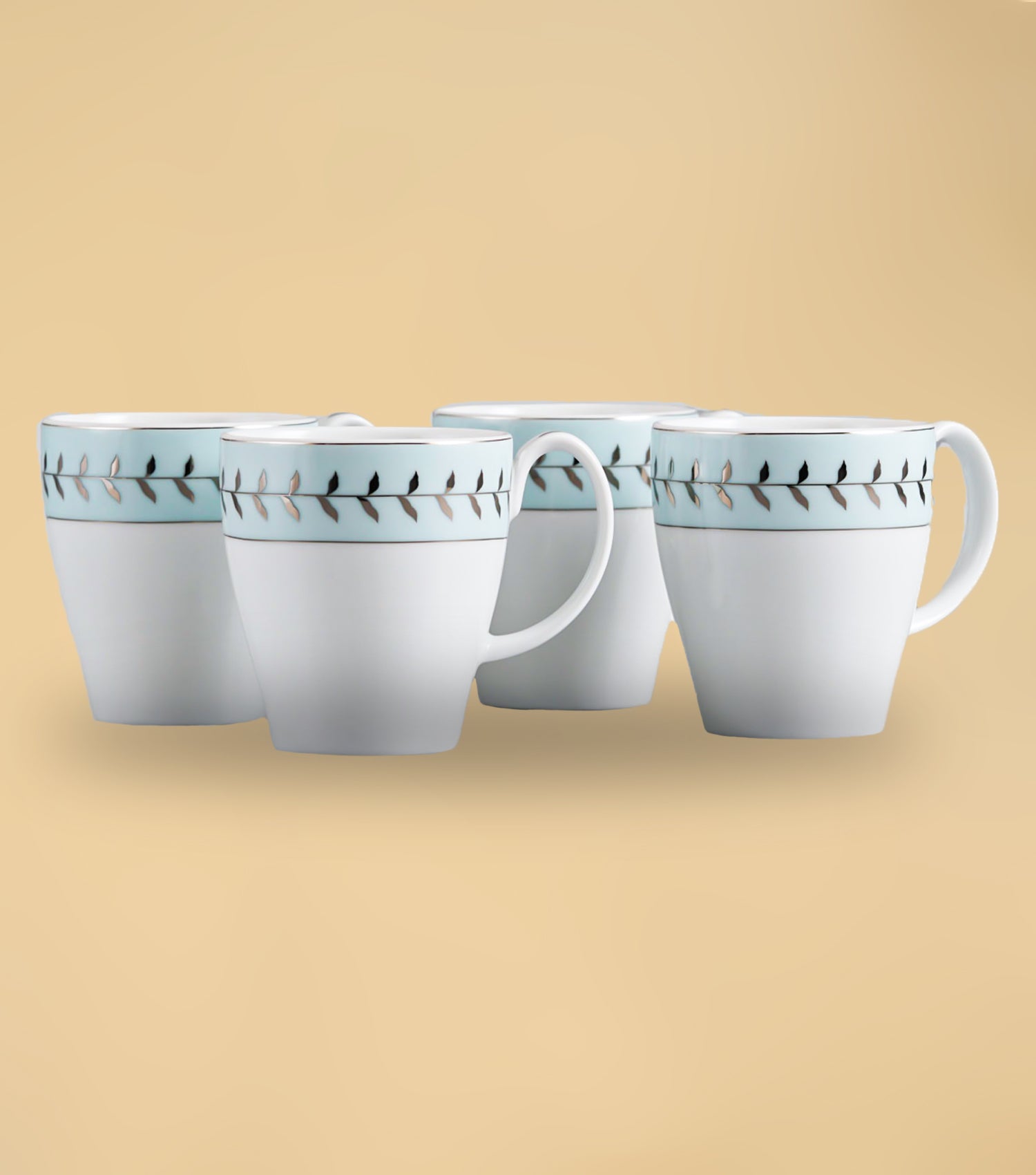 Rosemary Coffee Mugs Set of 4