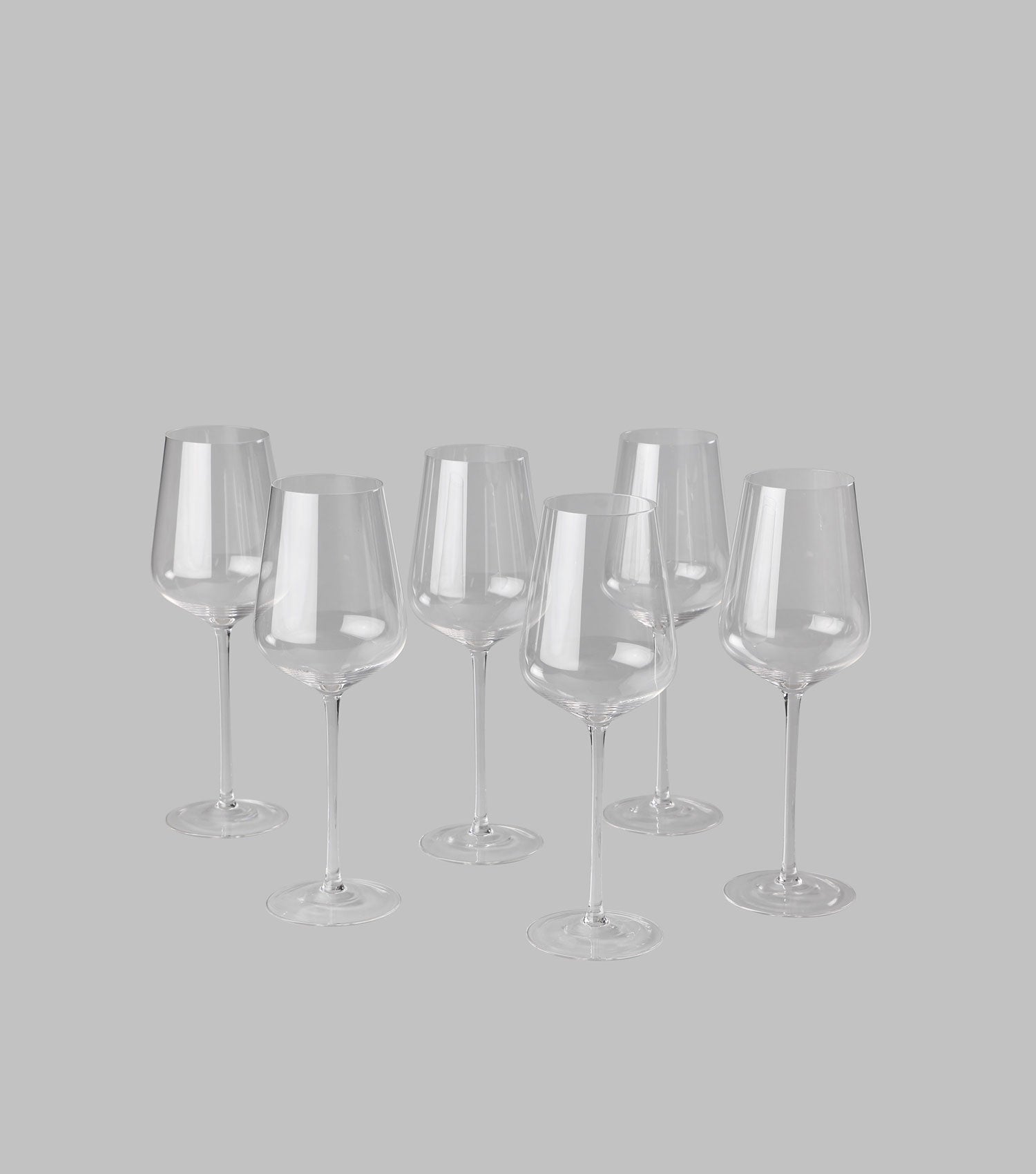 Empire White wine glass set of 6