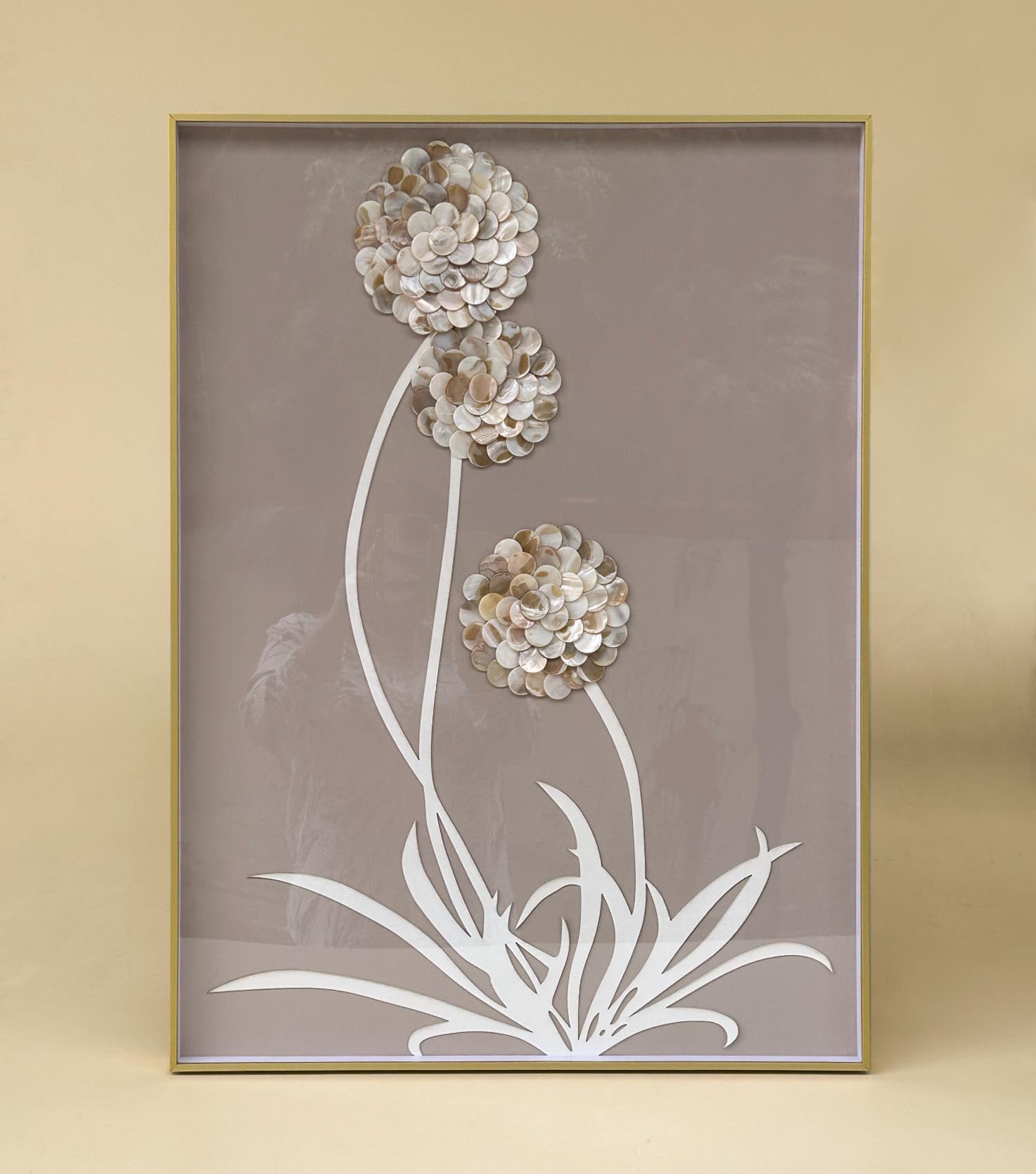 Whispering Trio MOP wall art